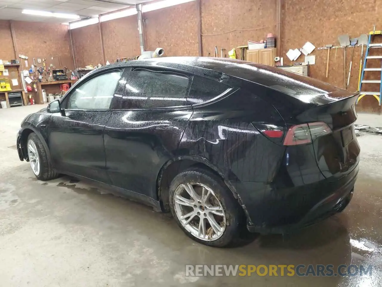 2 Фотография поврежденного автомобиля 7SAYGDEE7PF797887 TESLA MODEL Y 2023