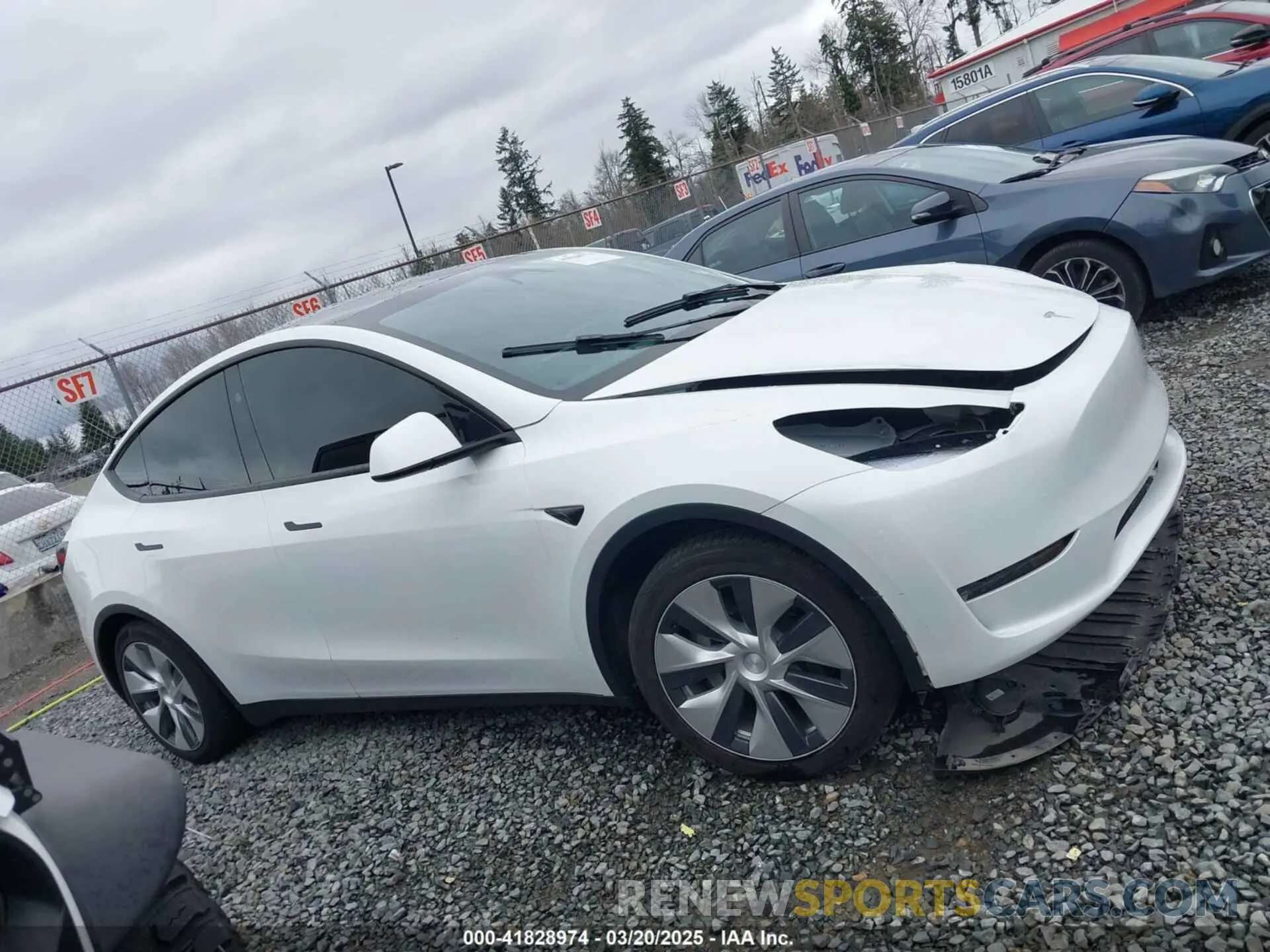 13 Photograph of a damaged car 7SAYGDEE7PF809164 TESLA MODEL Y 2023