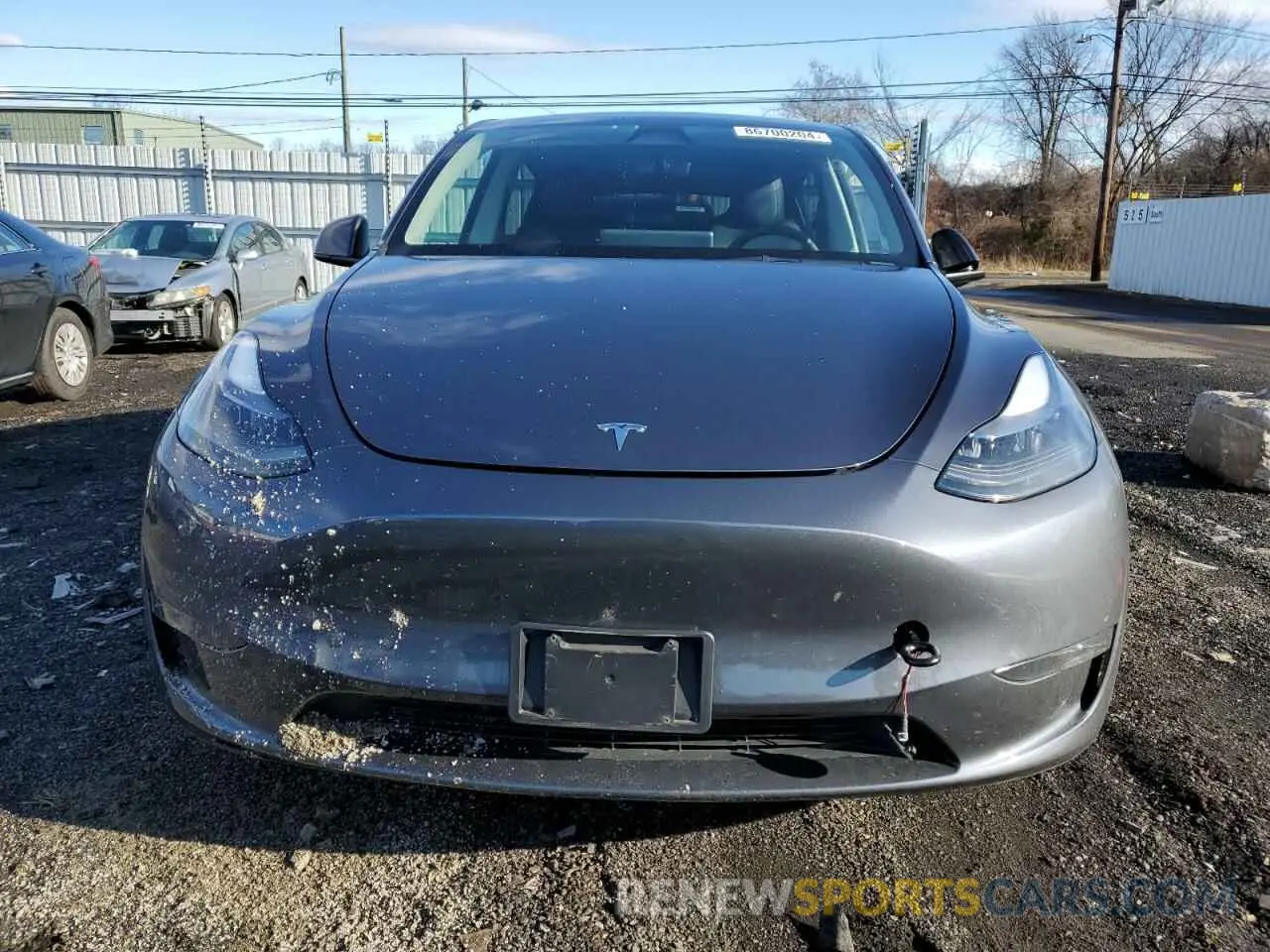 5 Photograph of a damaged car 7SAYGDEE7PF809181 TESLA MODEL Y 2023