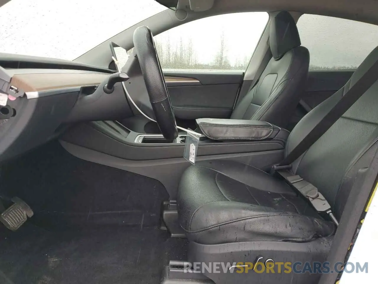 7 Photograph of a damaged car 7SAYGDEE7PF815465 TESLA MODEL Y 2023