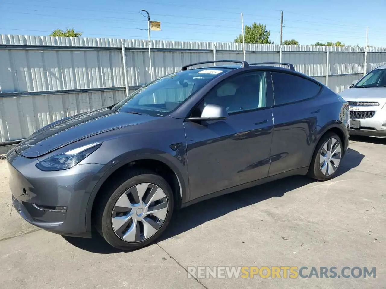 1 Photograph of a damaged car 7SAYGDEE7PF856100 TESLA MODEL Y 2023