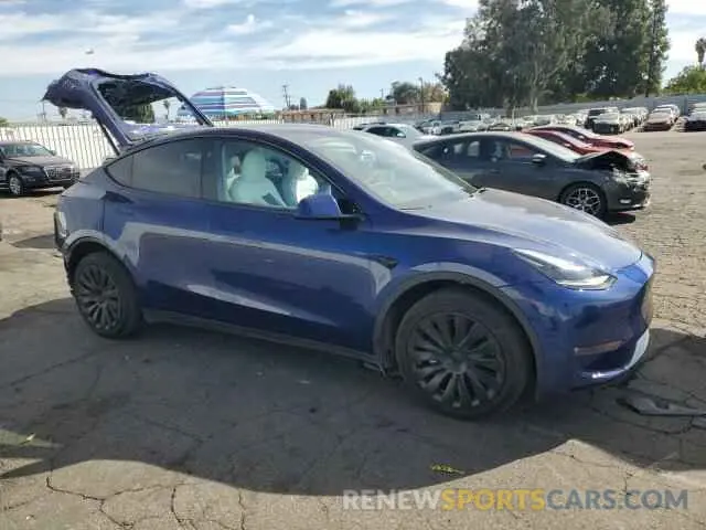 4 Photograph of a damaged car 7SAYGDEE7PF884527 TESLA MODEL Y 2023
