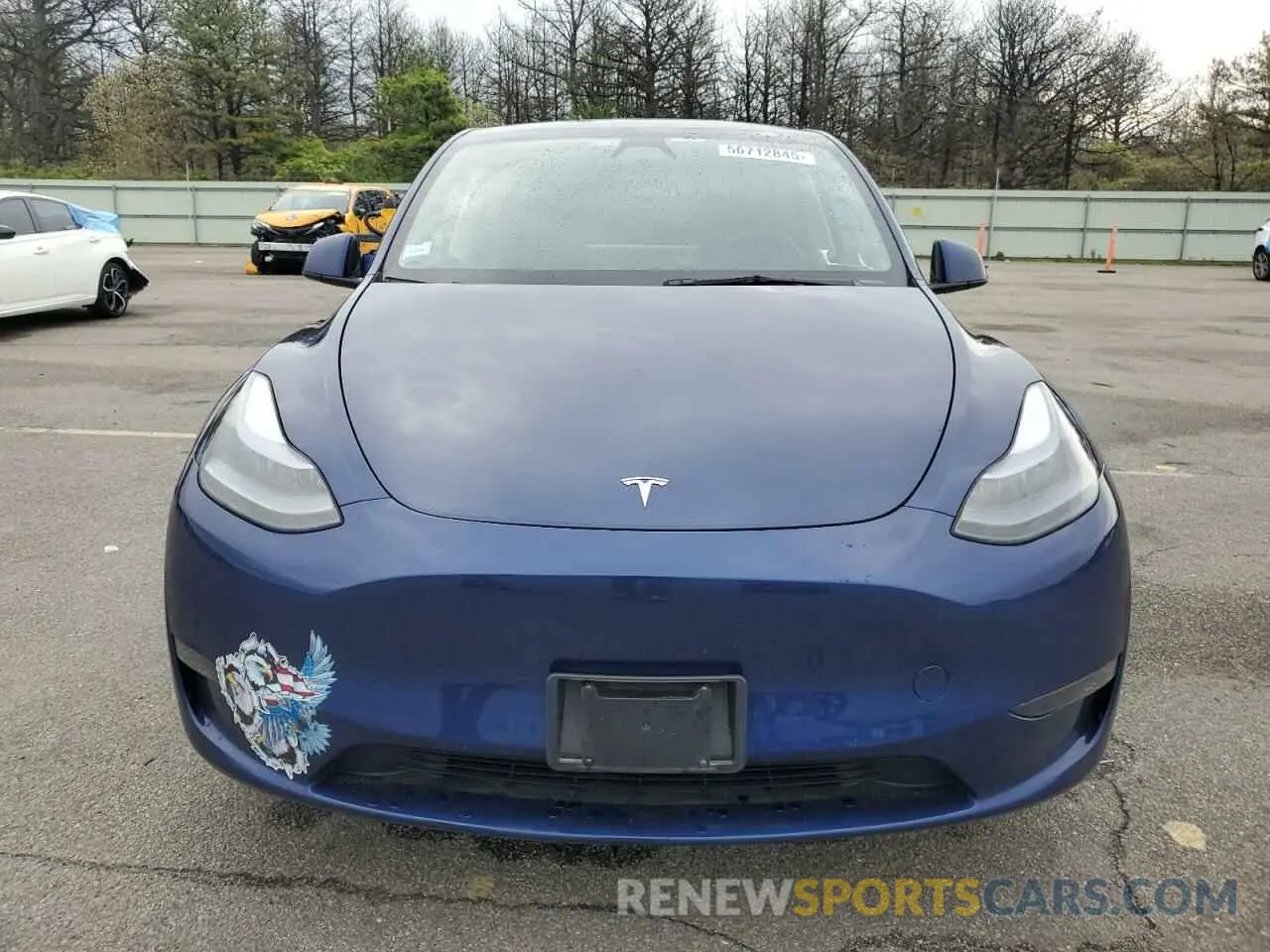 5 Photograph of a damaged car 7SAYGDEE7PF893695 TESLA MODEL Y 2023
