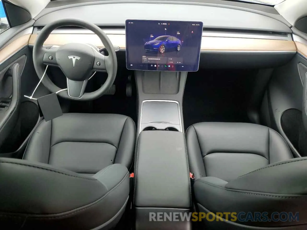 8 Photograph of a damaged car 7SAYGDEE7PF893695 TESLA MODEL Y 2023