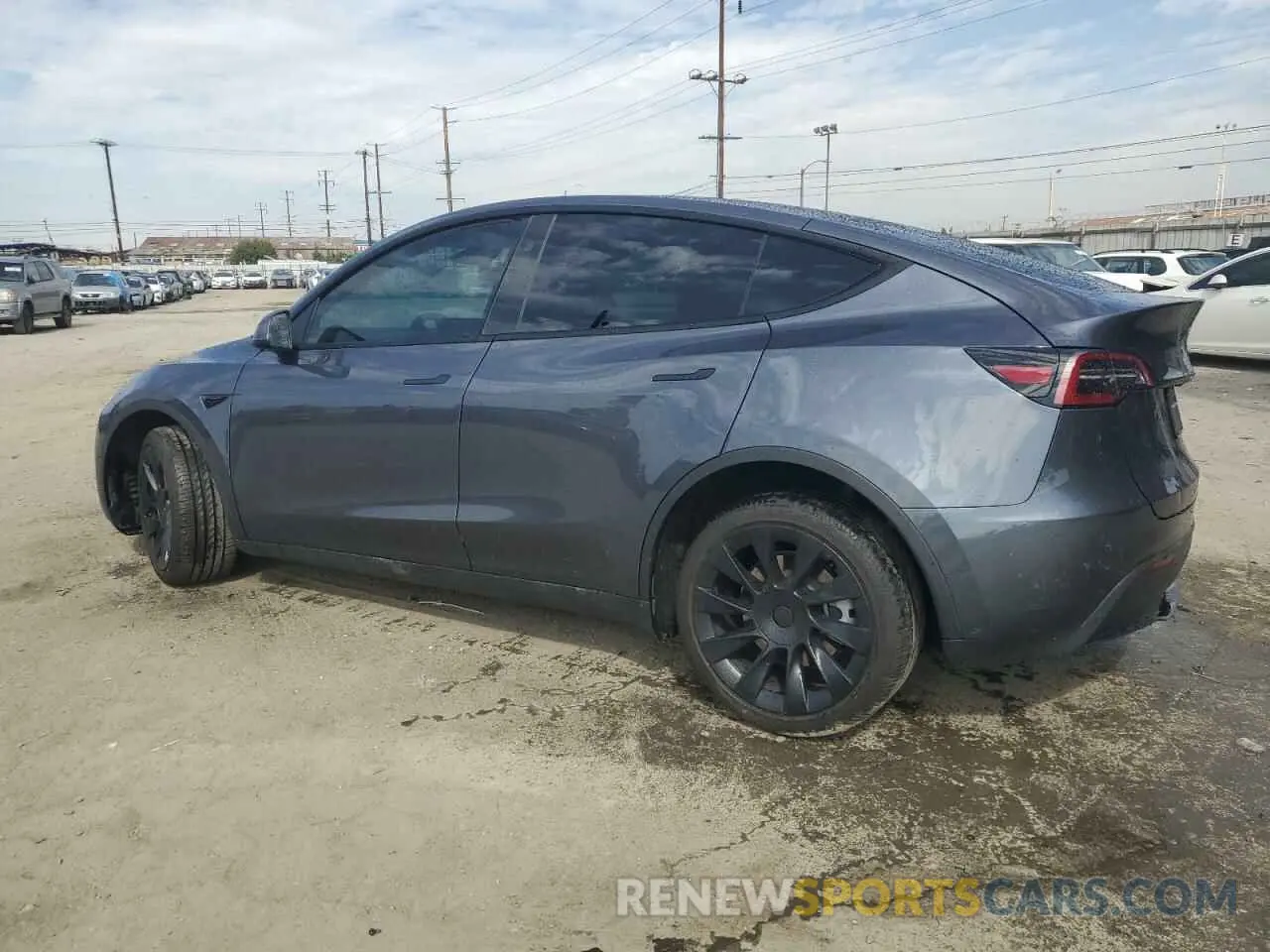 2 Фотография поврежденного автомобиля 7SAYGDEE7PF921057 TESLA MODEL Y 2023