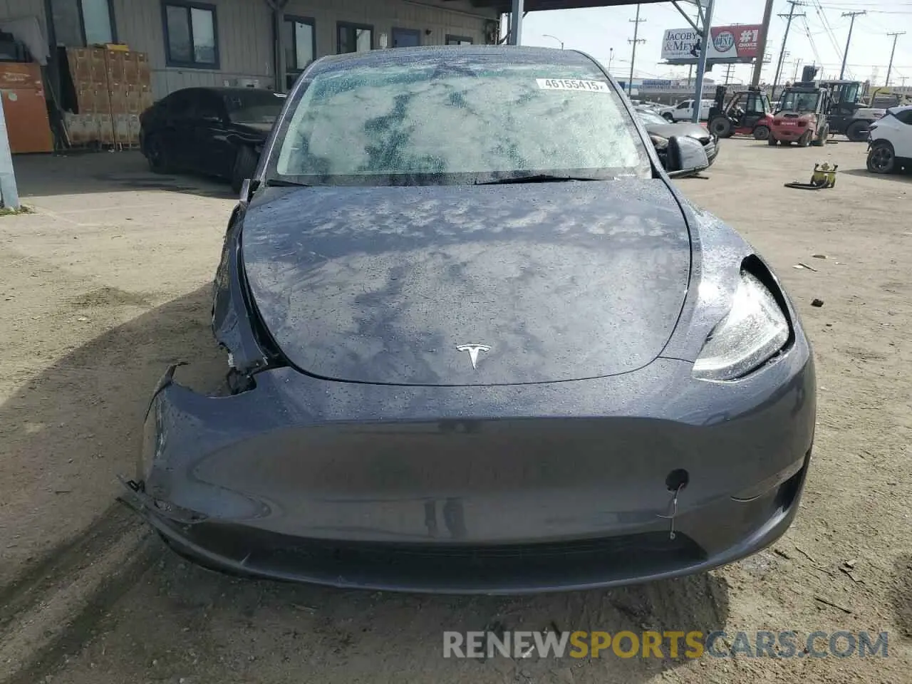 5 Фотография поврежденного автомобиля 7SAYGDEE7PF921057 TESLA MODEL Y 2023