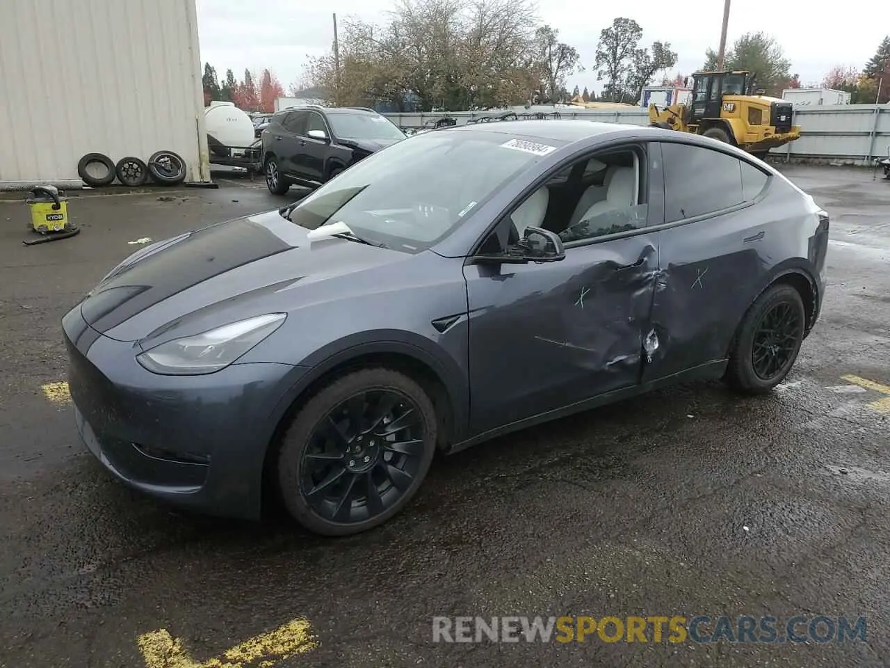 1 Photograph of a damaged car 7SAYGDEE7PF958271 TESLA MODEL Y 2023
