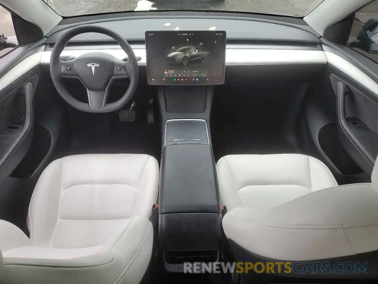 8 Photograph of a damaged car 7SAYGDEE7PF958271 TESLA MODEL Y 2023
