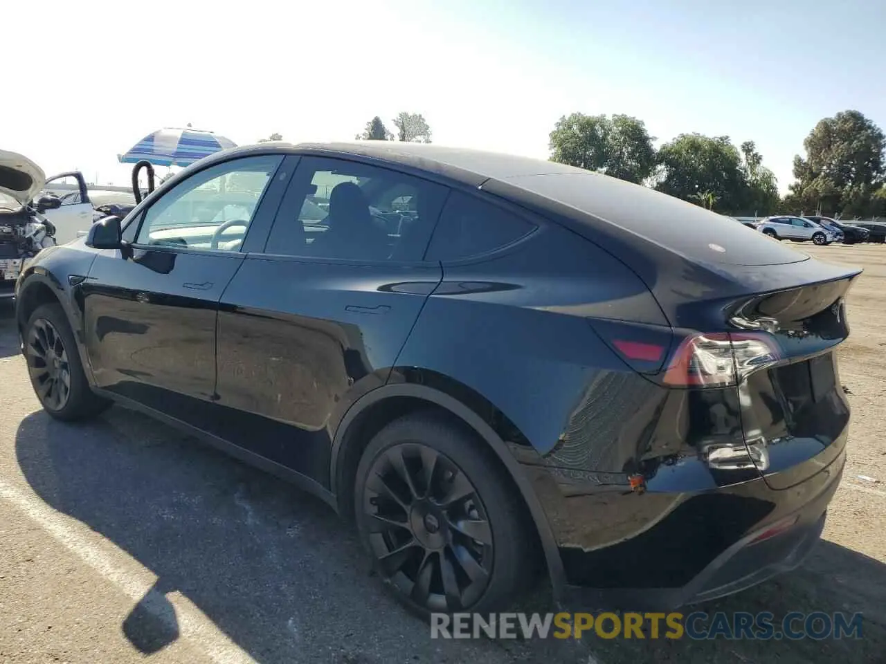 2 Photograph of a damaged car 7SAYGDEE8PA025847 TESLA MODEL Y 2023