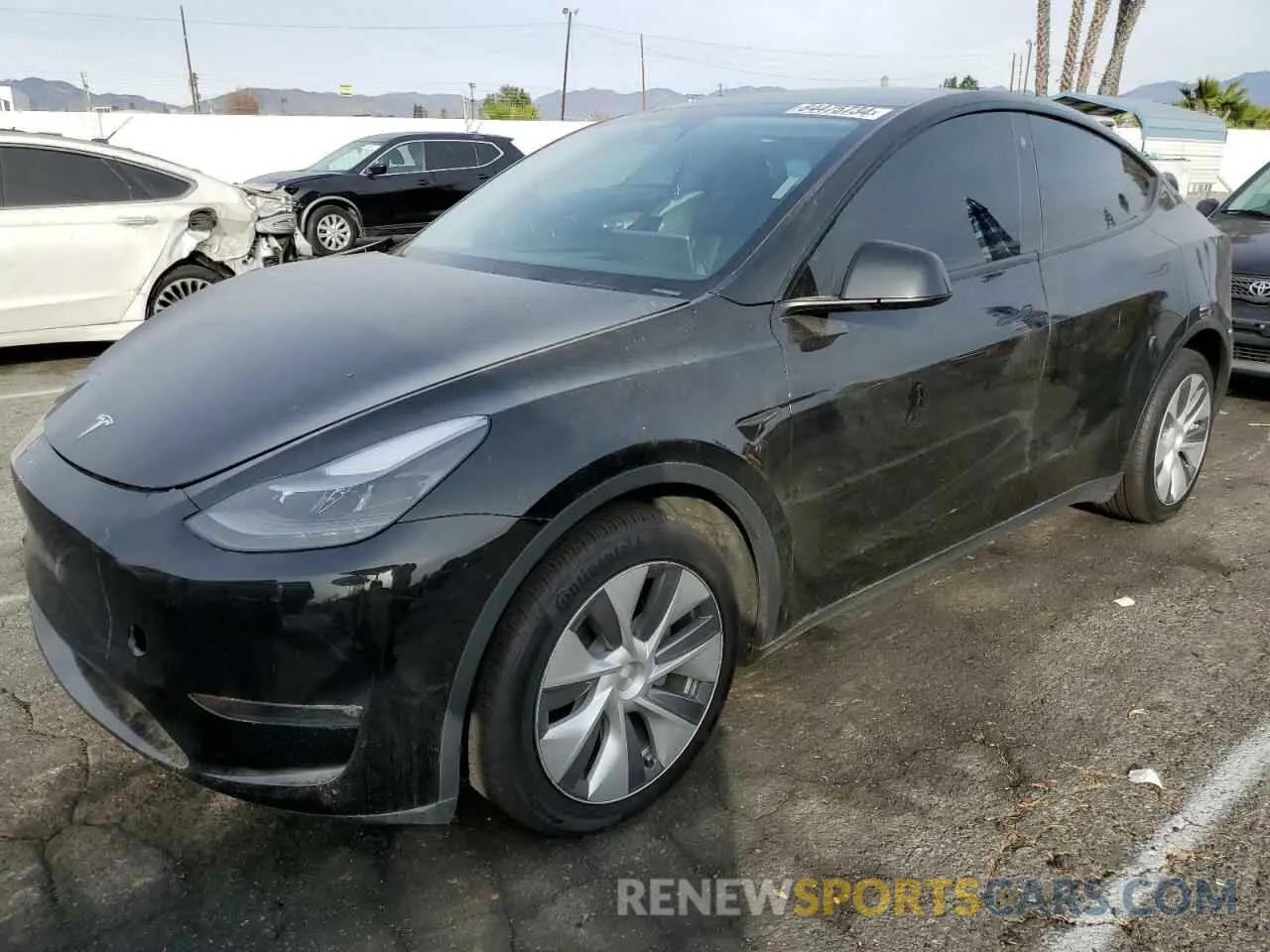 1 Фотография поврежденного автомобиля 7SAYGDEE8PA028487 TESLA MODEL Y 2023