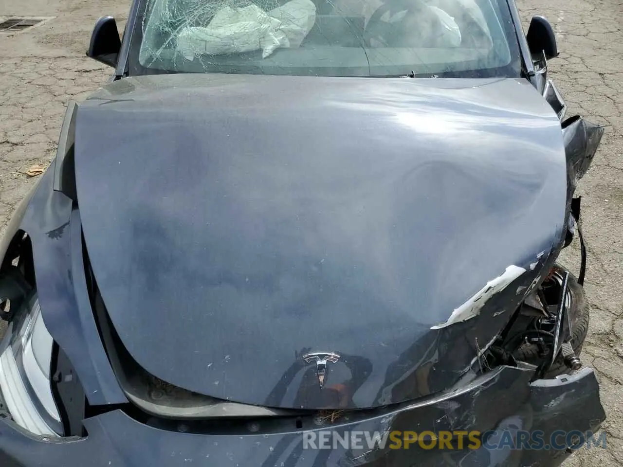 12 Photograph of a damaged car 7SAYGDEE8PA029428 TESLA MODEL Y 2023