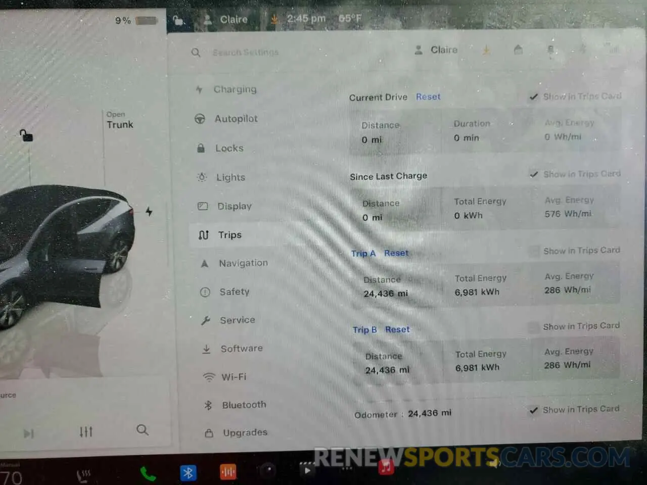 9 Фотография поврежденного автомобиля 7SAYGDEE8PA043233 TESLA MODEL Y 2023