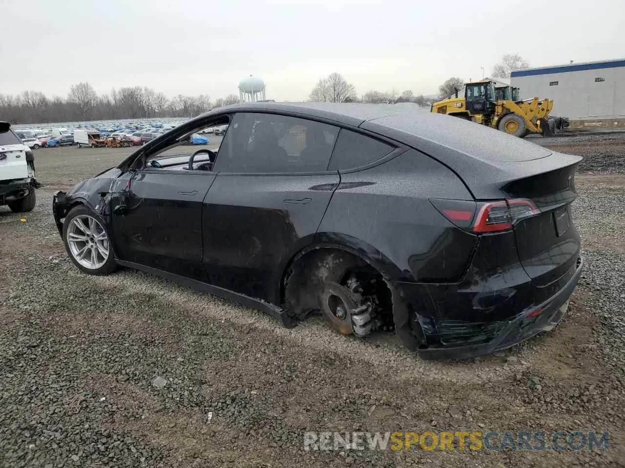 2 Photograph of a damaged car 7SAYGDEE8PA044544 TESLA MODEL Y 2023