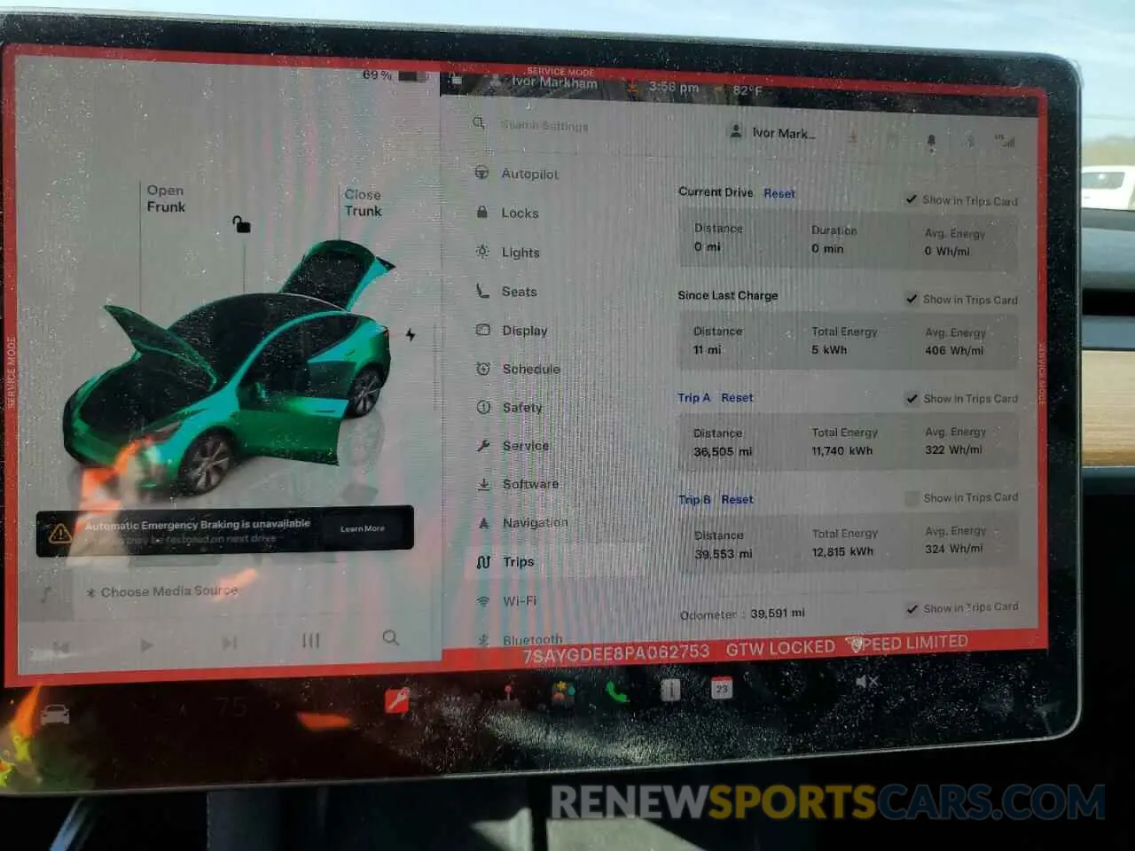 9 Фотография поврежденного автомобиля 7SAYGDEE8PA062753 TESLA MODEL Y 2023