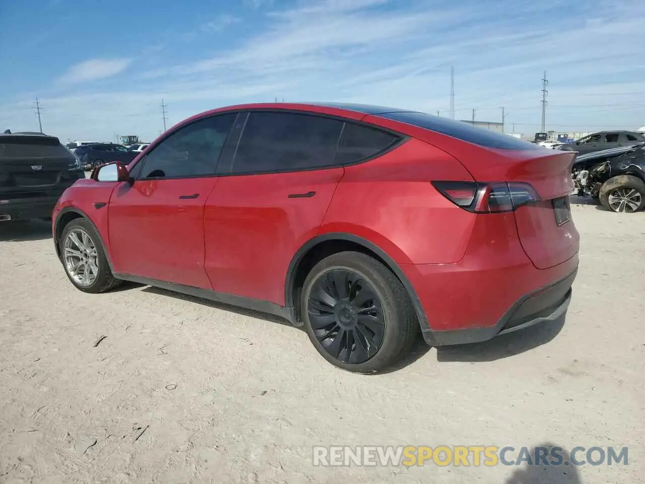 2 Photograph of a damaged car 7SAYGDEE8PA063451 TESLA MODEL Y 2023