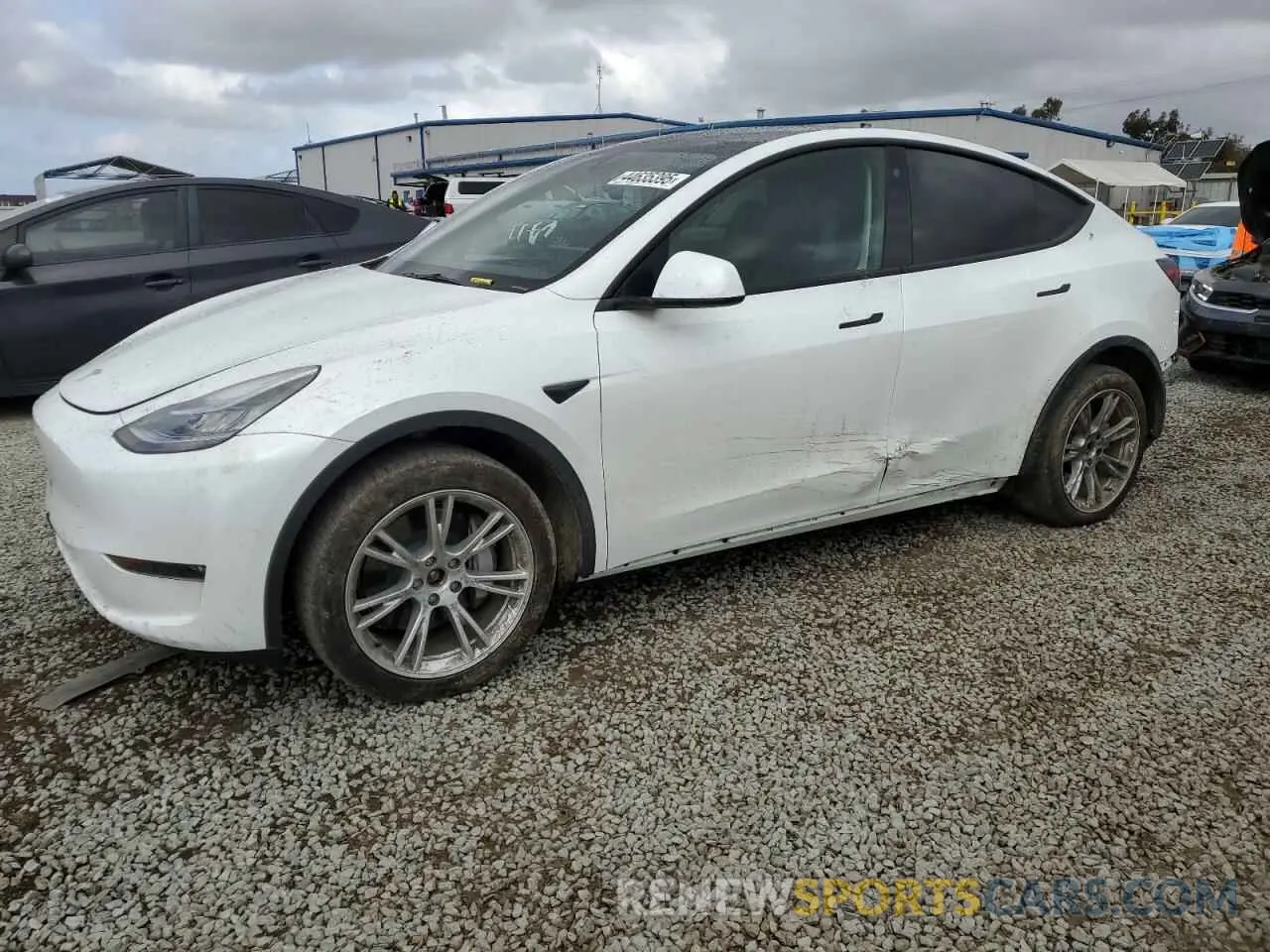 1 Photograph of a damaged car 7SAYGDEE8PA069783 TESLA MODEL Y 2023