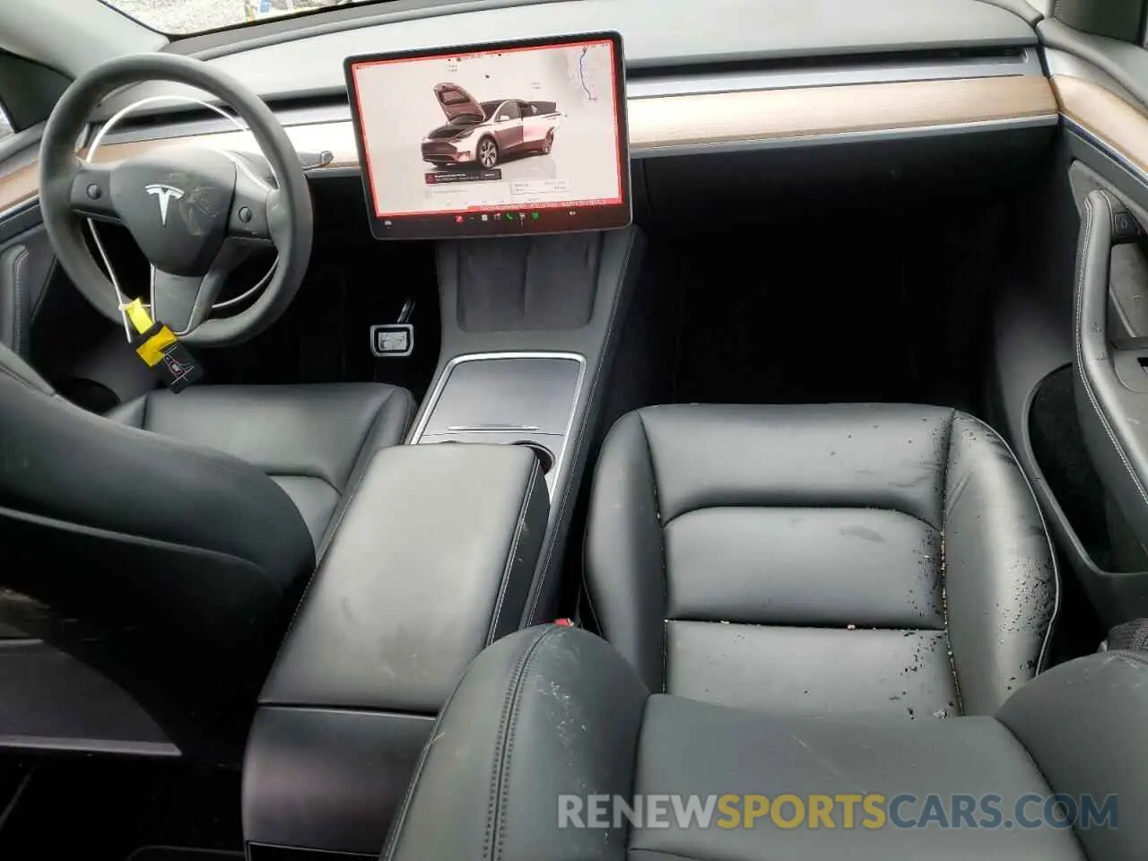 8 Photograph of a damaged car 7SAYGDEE8PA069783 TESLA MODEL Y 2023