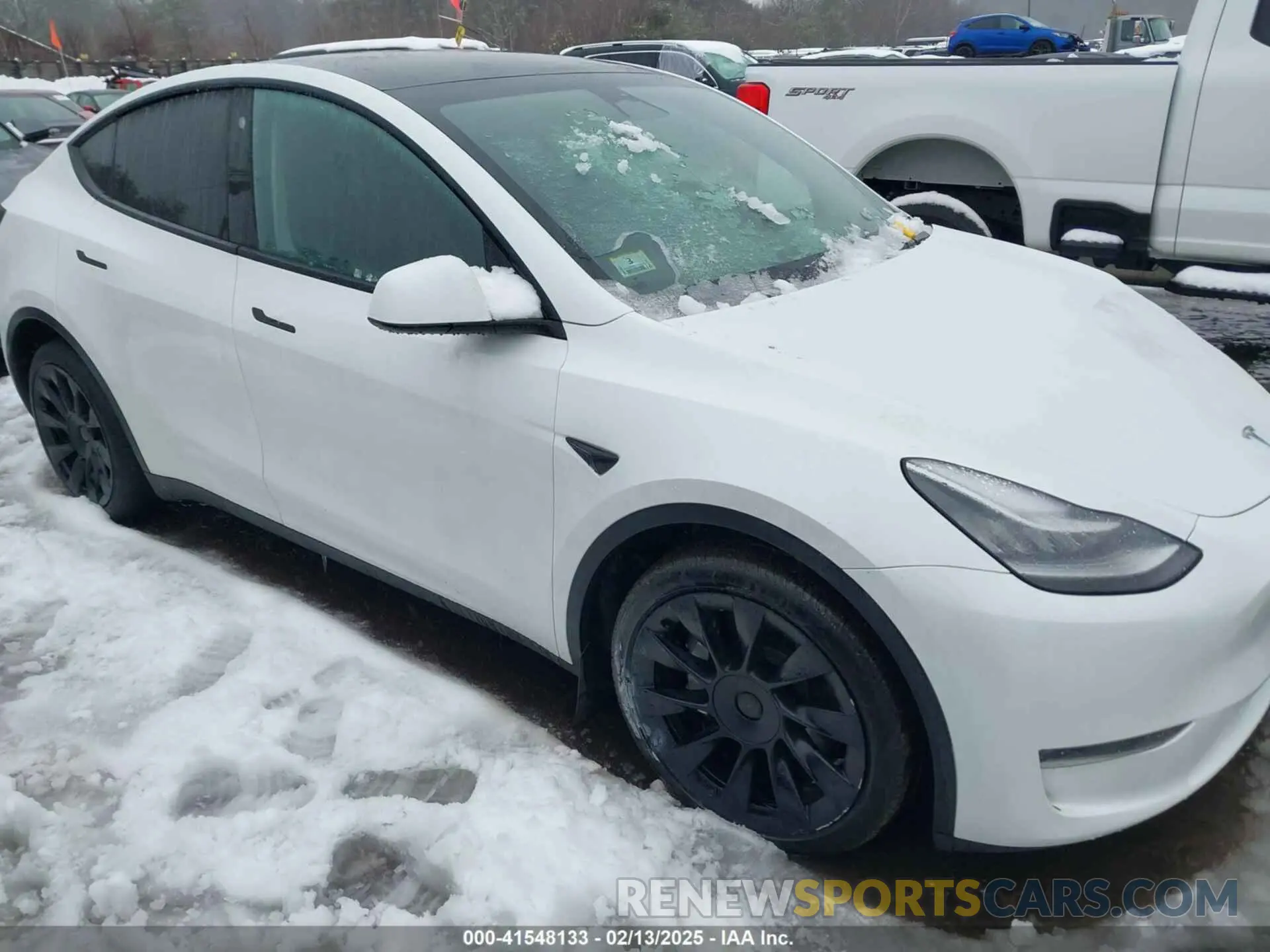 12 Photograph of a damaged car 7SAYGDEE8PA071727 TESLA MODEL Y 2023