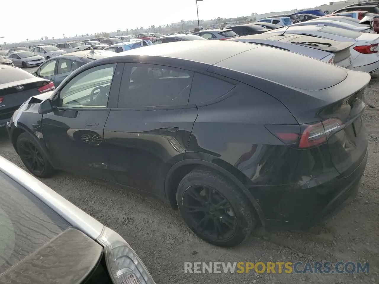 2 Фотография поврежденного автомобиля 7SAYGDEE8PA073543 TESLA MODEL Y 2023