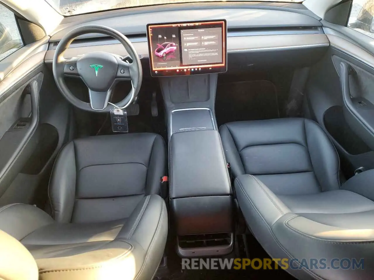 8 Фотография поврежденного автомобиля 7SAYGDEE8PA073543 TESLA MODEL Y 2023