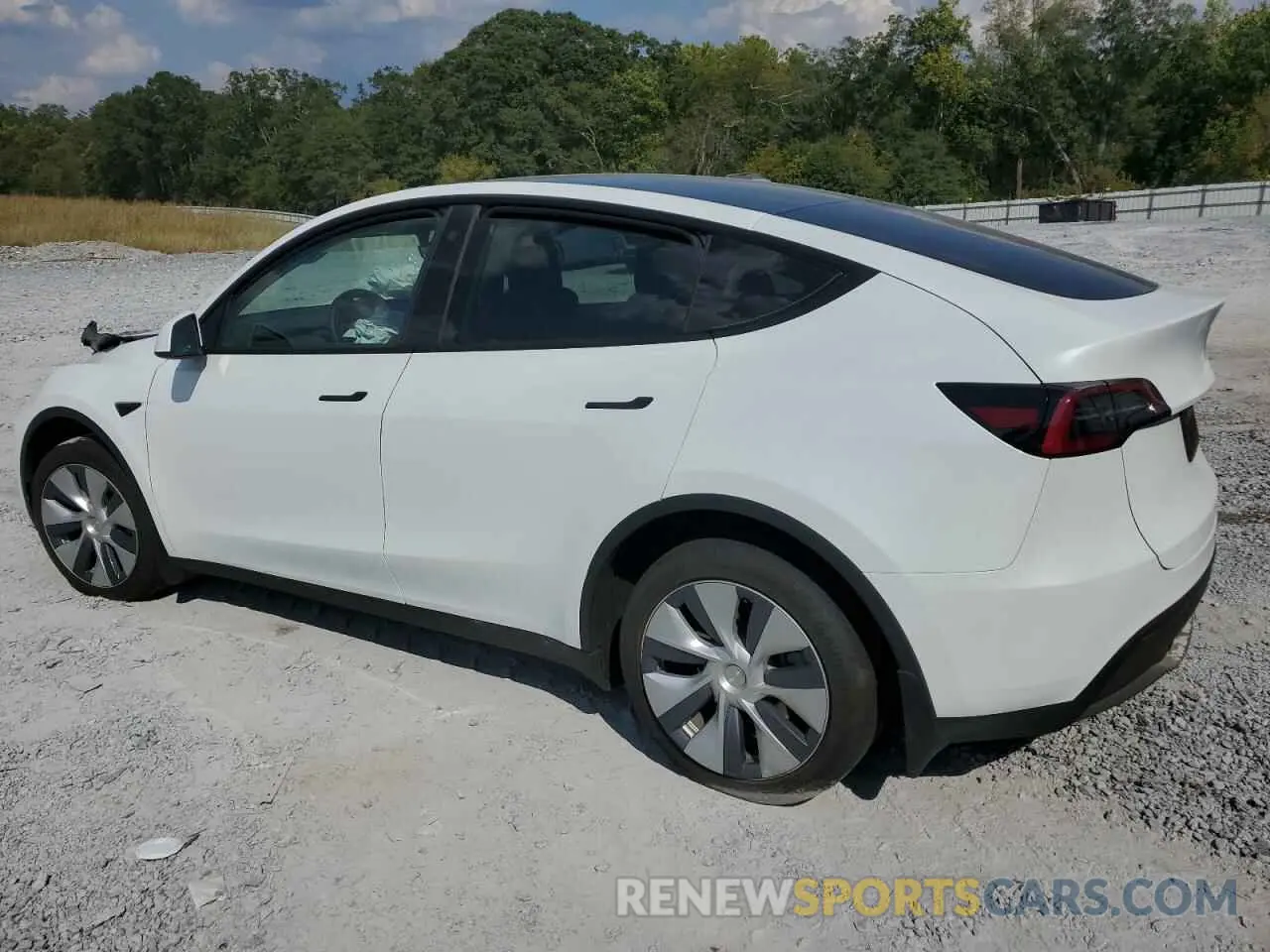 2 Фотография поврежденного автомобиля 7SAYGDEE8PA080752 TESLA MODEL Y 2023