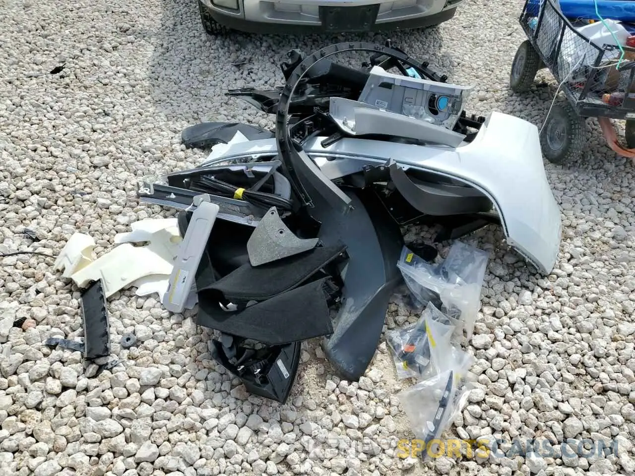 13 Фотография поврежденного автомобиля 7SAYGDEE8PA094120 TESLA MODEL Y 2023
