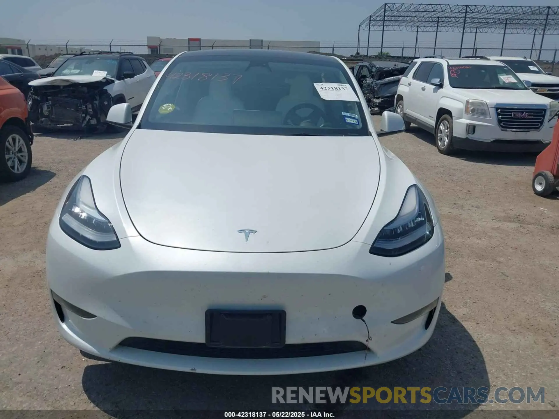 11 Фотография поврежденного автомобиля 7SAYGDEE8PA094957 TESLA MODEL Y 2023