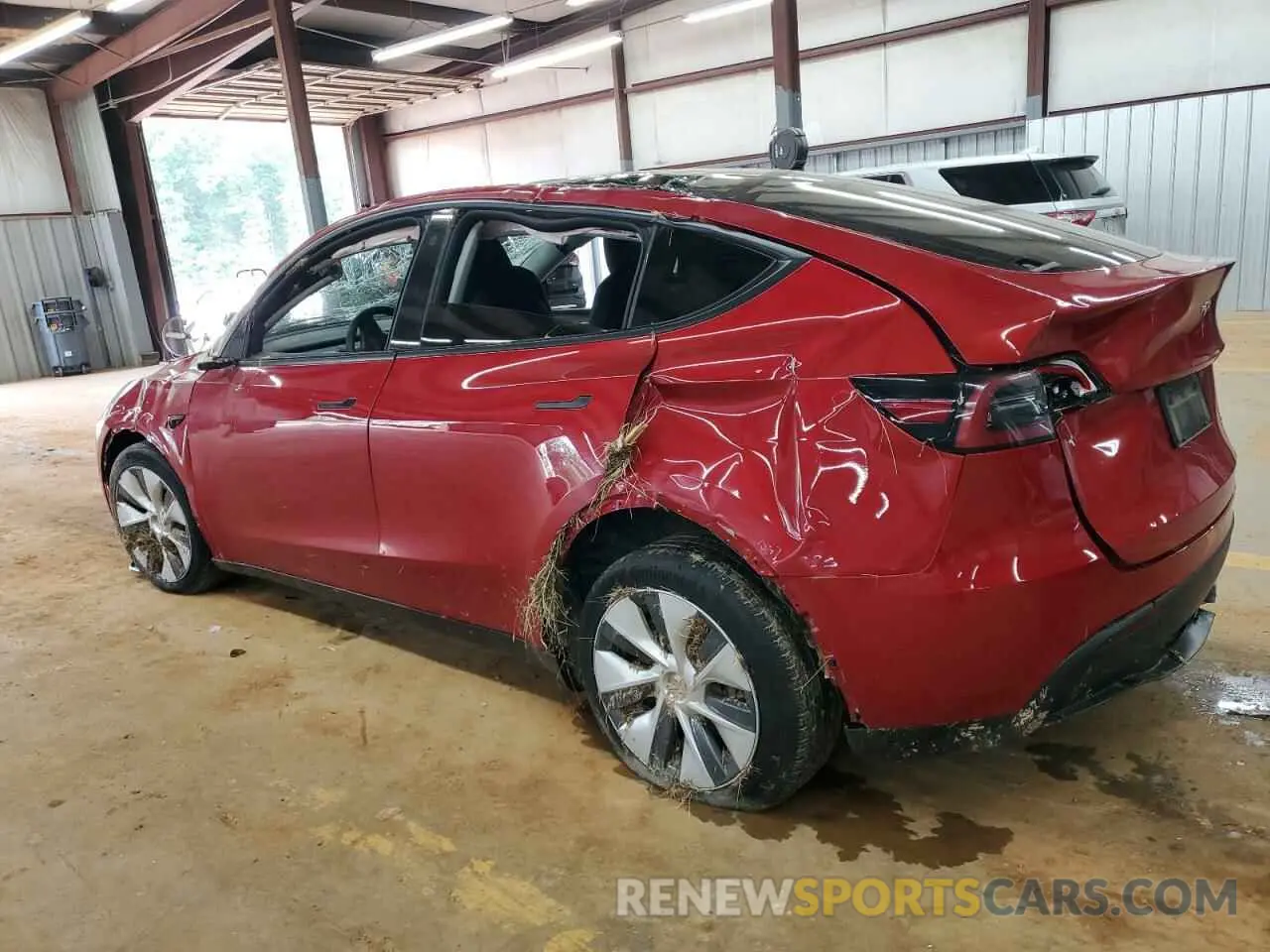 2 Photograph of a damaged car 7SAYGDEE8PA103379 TESLA MODEL Y 2023