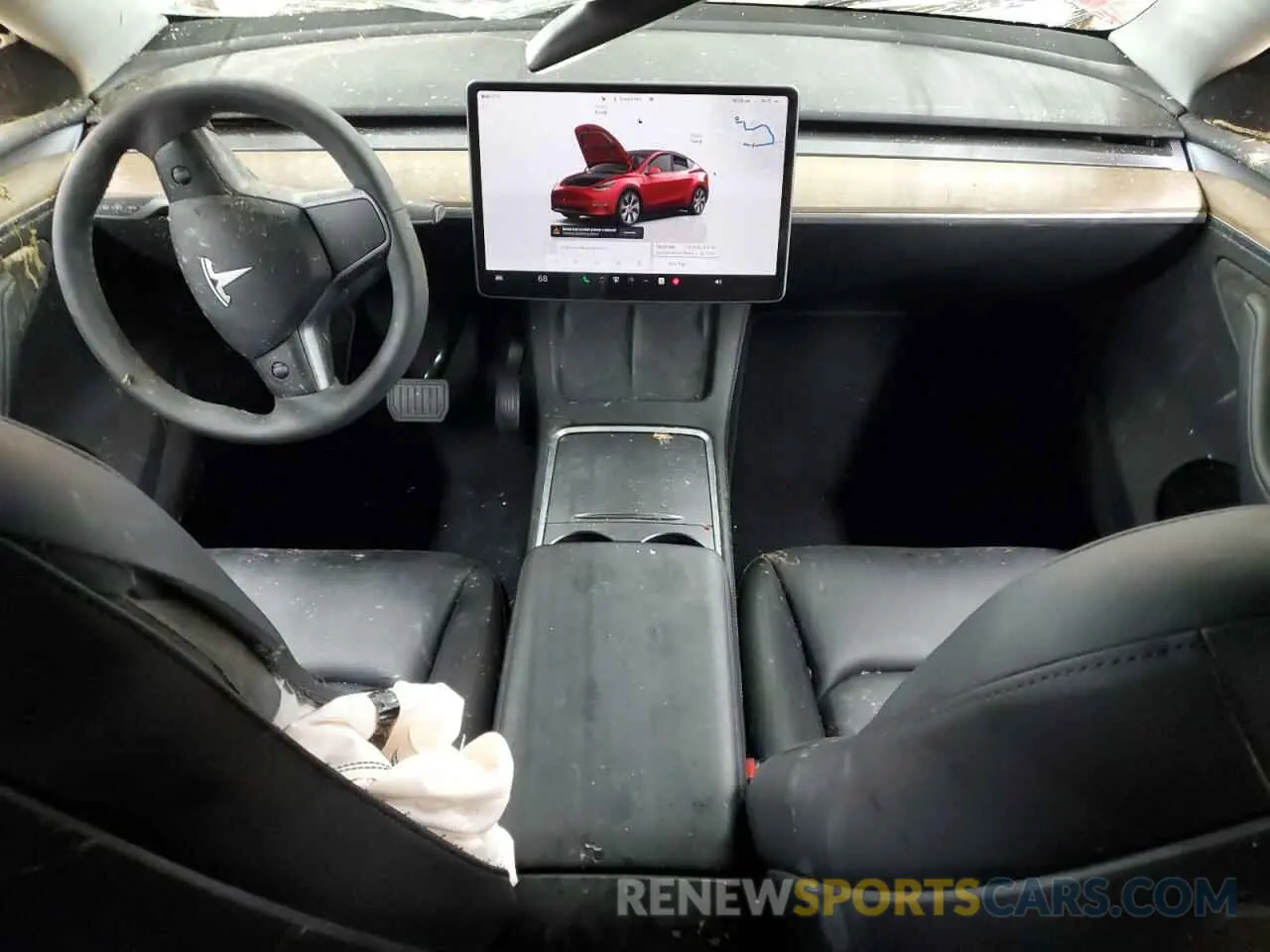 8 Photograph of a damaged car 7SAYGDEE8PA103379 TESLA MODEL Y 2023