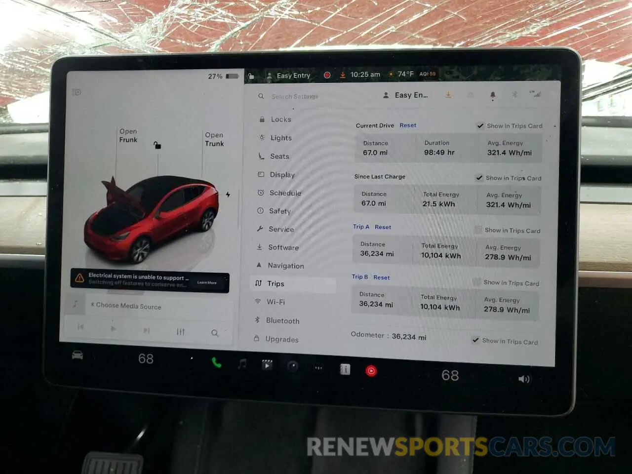 9 Photograph of a damaged car 7SAYGDEE8PA103379 TESLA MODEL Y 2023