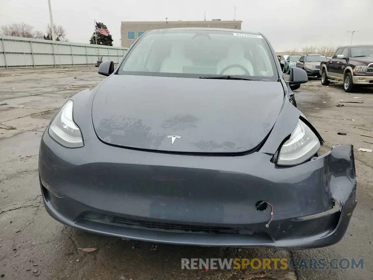 5 Фотография поврежденного автомобиля 7SAYGDEE8PA116004 TESLA MODEL Y 2023