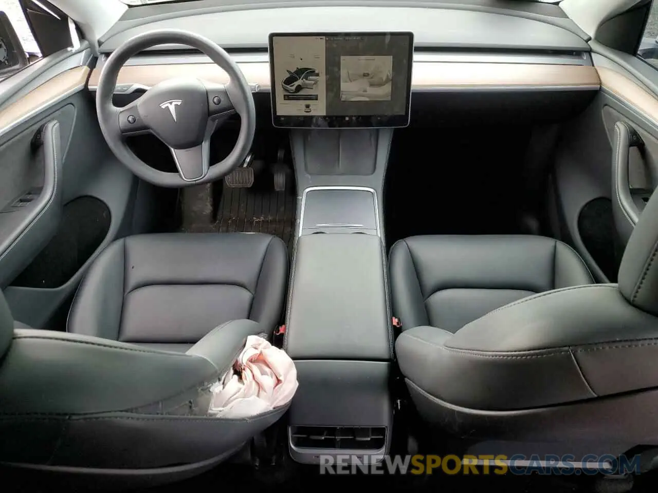 8 Фотография поврежденного автомобиля 7SAYGDEE8PA118741 TESLA MODEL Y 2023