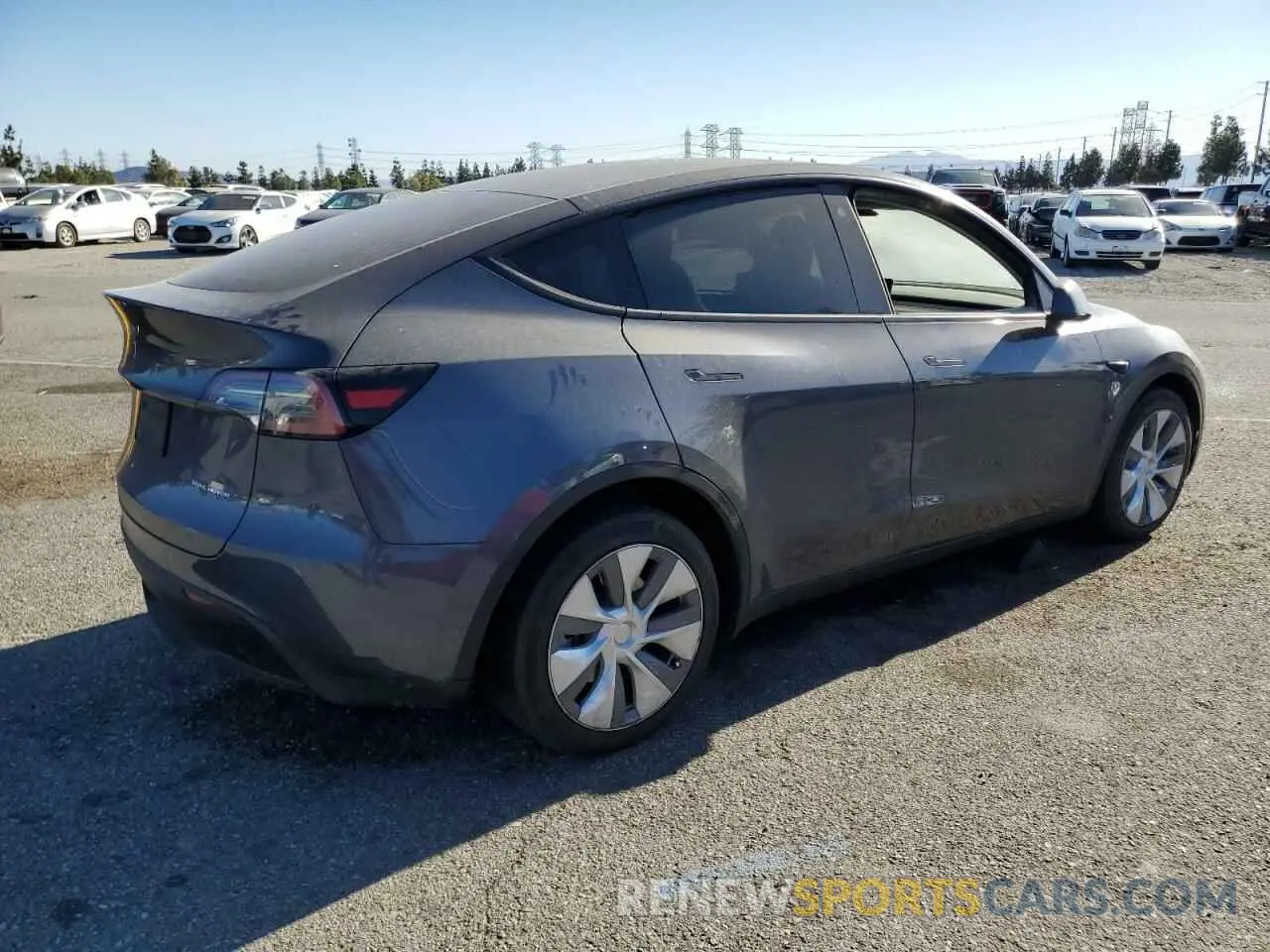 3 Photograph of a damaged car 7SAYGDEE8PA119873 TESLA MODEL Y 2023