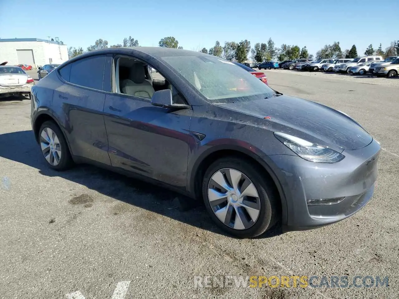 4 Photograph of a damaged car 7SAYGDEE8PA119873 TESLA MODEL Y 2023