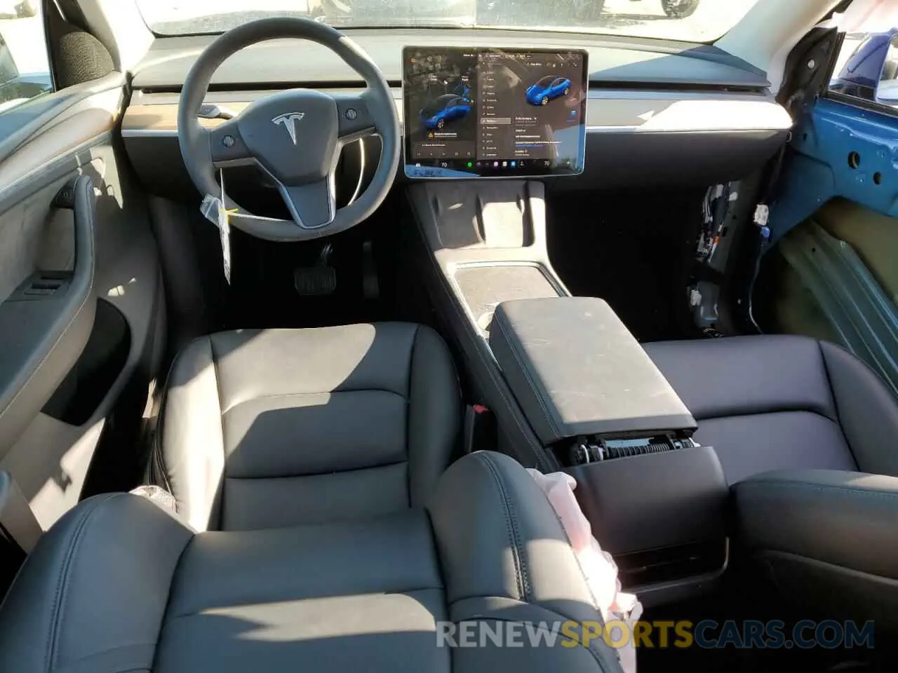 8 Фотография поврежденного автомобиля 7SAYGDEE8PA127696 TESLA MODEL Y 2023