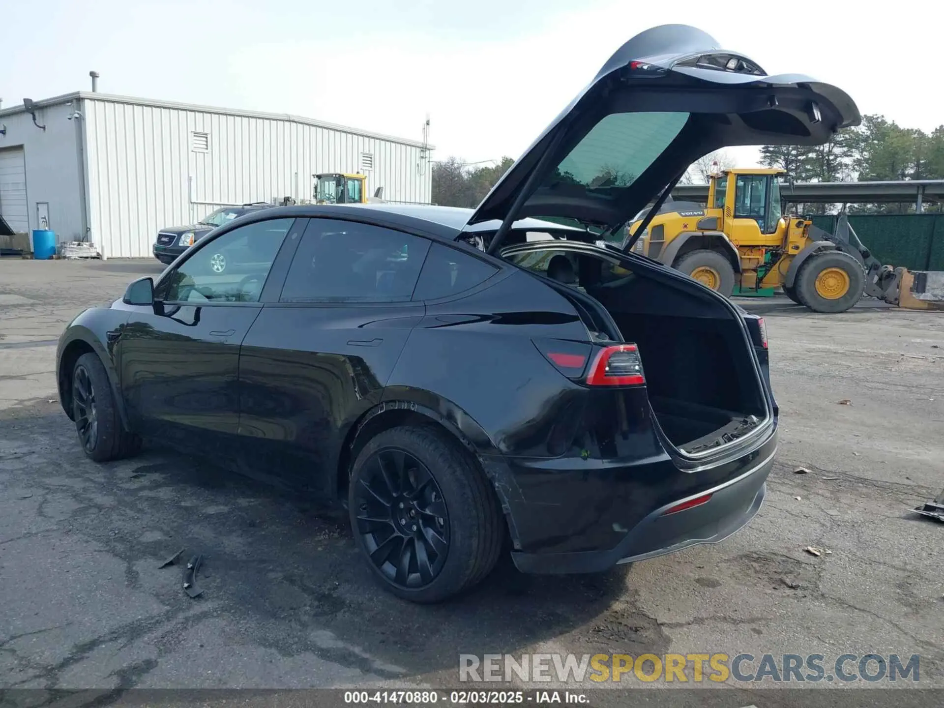 3 Photograph of a damaged car 7SAYGDEE8PA127763 TESLA MODEL Y 2023