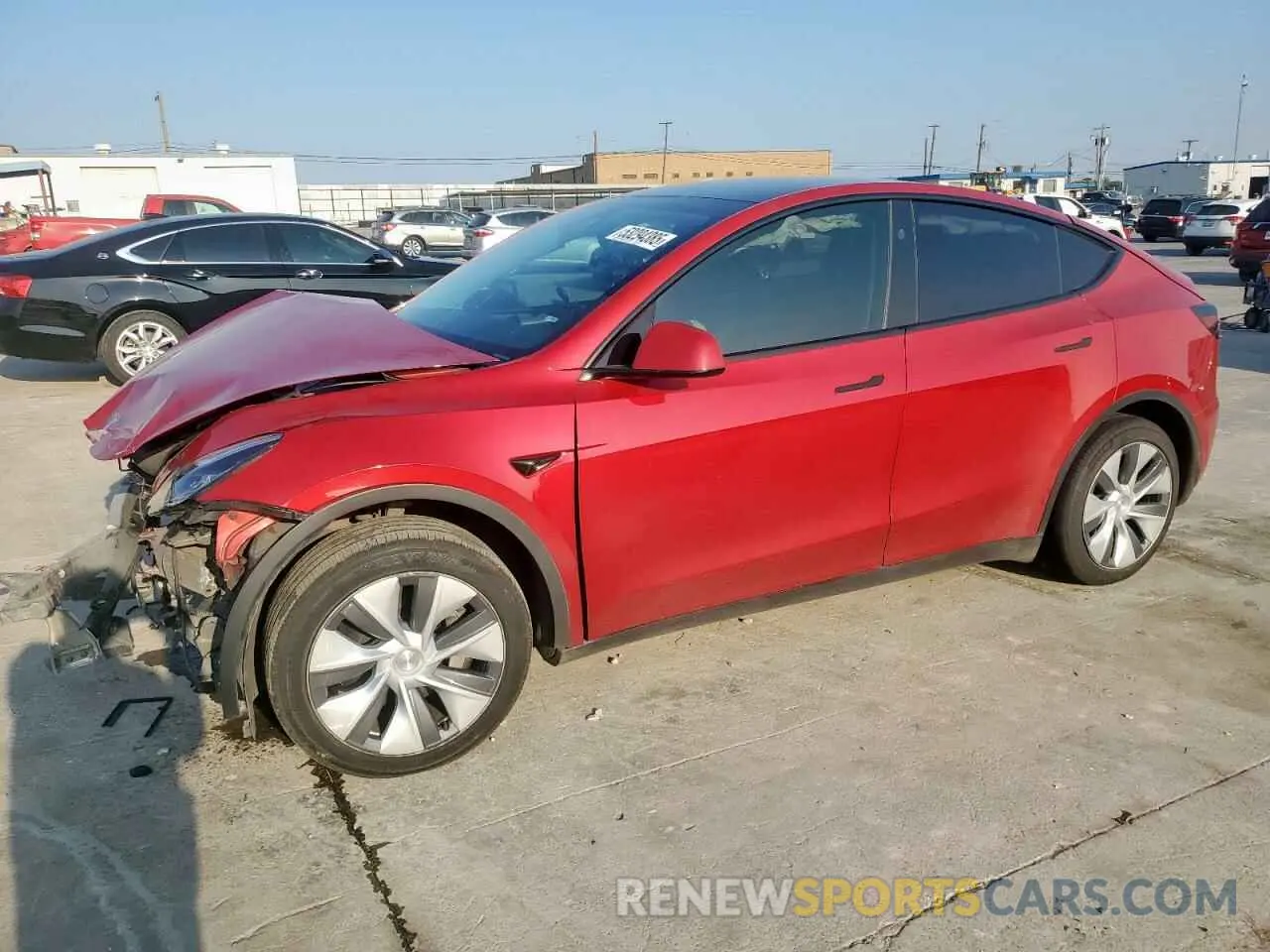 1 Photograph of a damaged car 7SAYGDEE8PA138780 TESLA MODEL Y 2023