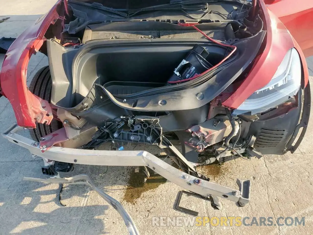 12 Photograph of a damaged car 7SAYGDEE8PA138780 TESLA MODEL Y 2023