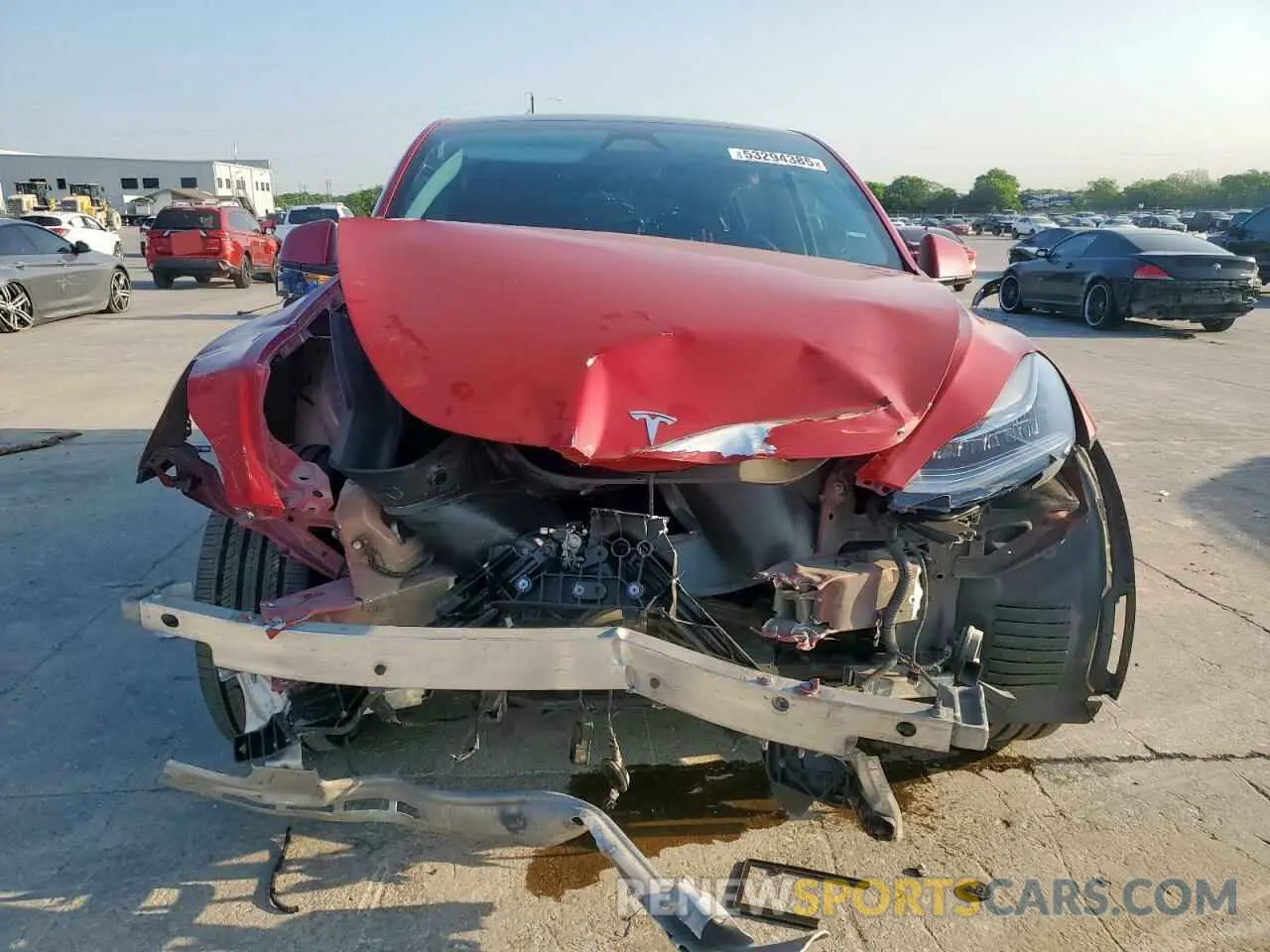 5 Photograph of a damaged car 7SAYGDEE8PA138780 TESLA MODEL Y 2023