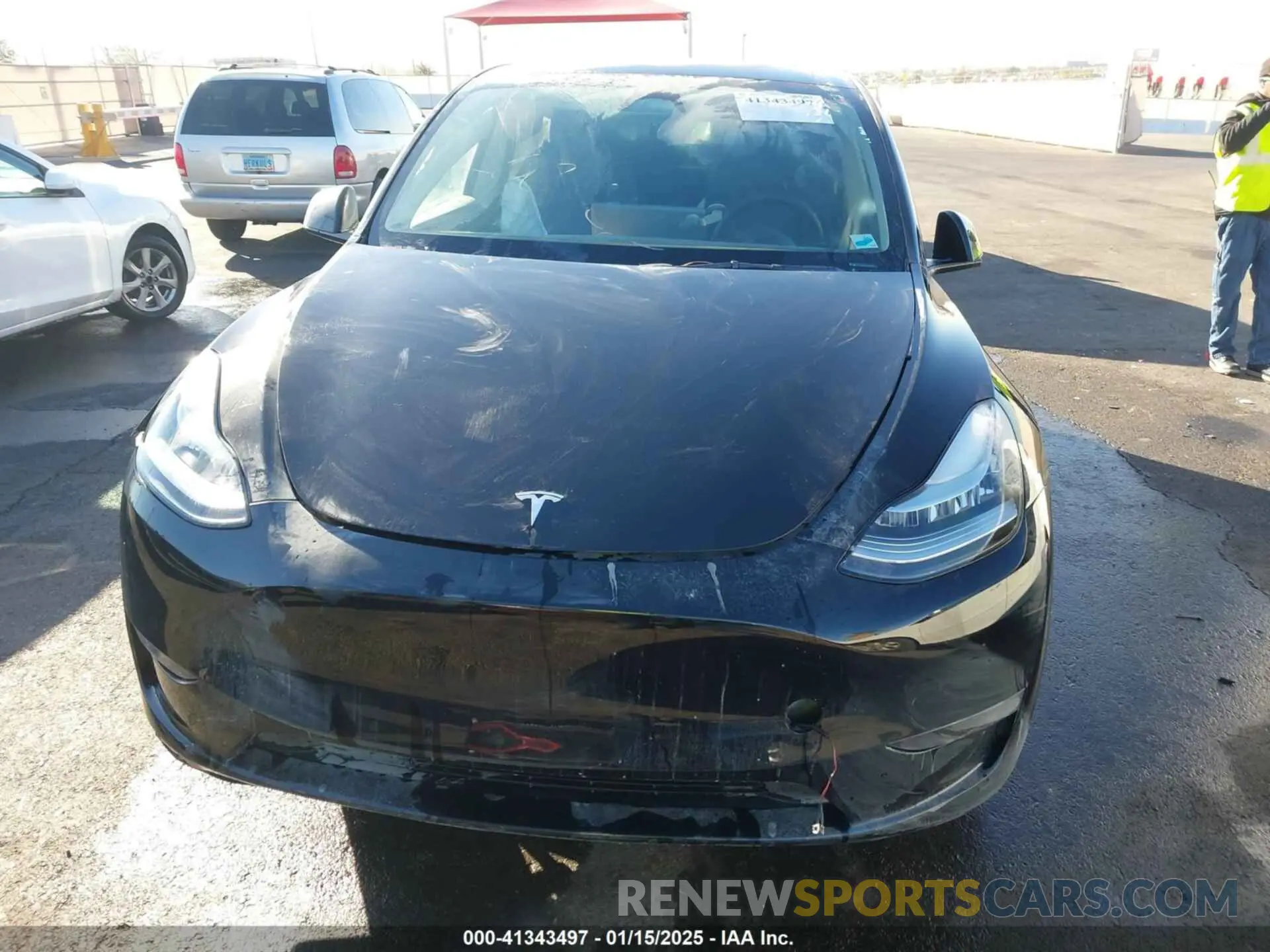 12 Photograph of a damaged car 7SAYGDEE8PA151965 TESLA MODEL Y 2023