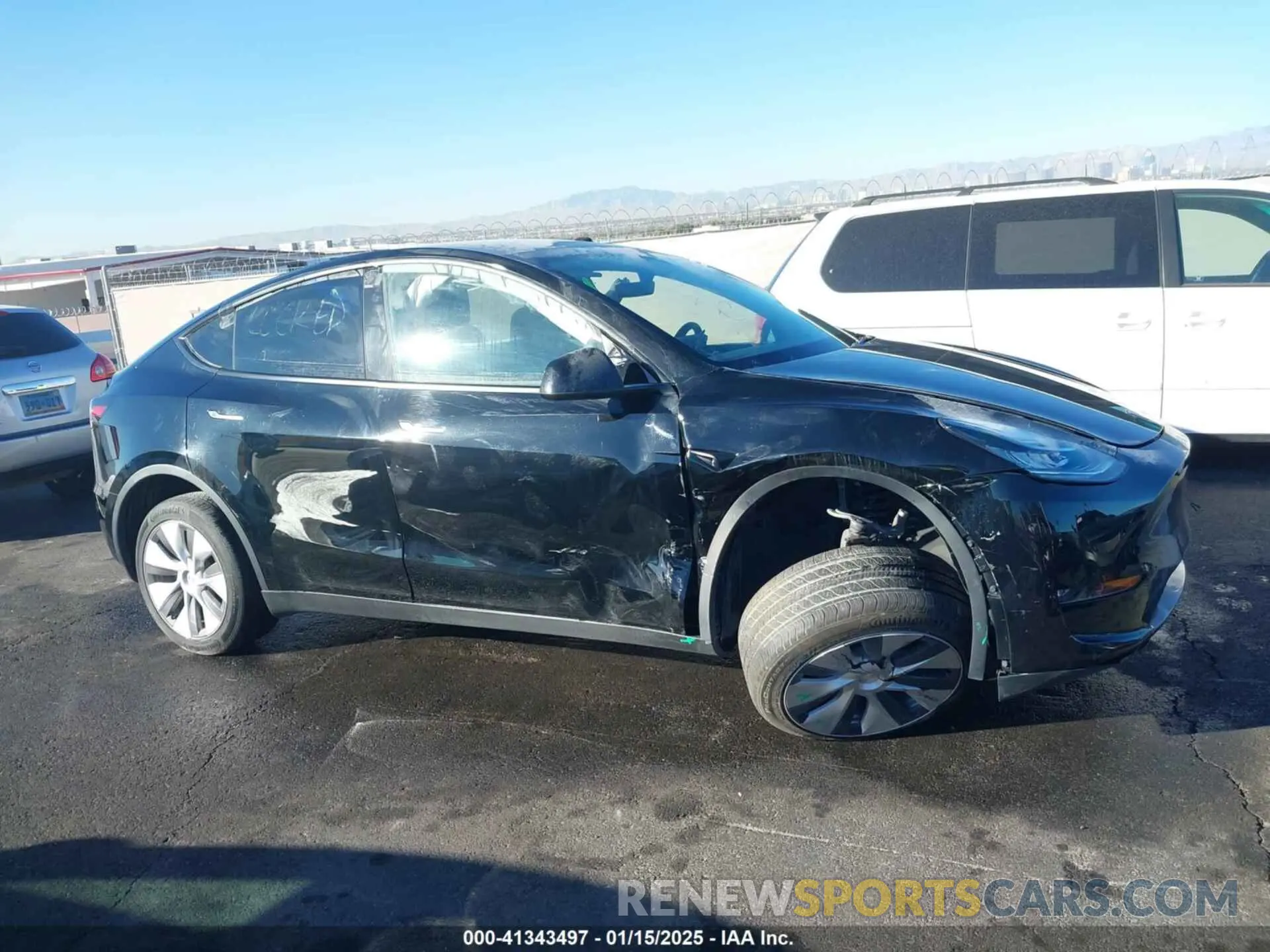 13 Photograph of a damaged car 7SAYGDEE8PA151965 TESLA MODEL Y 2023