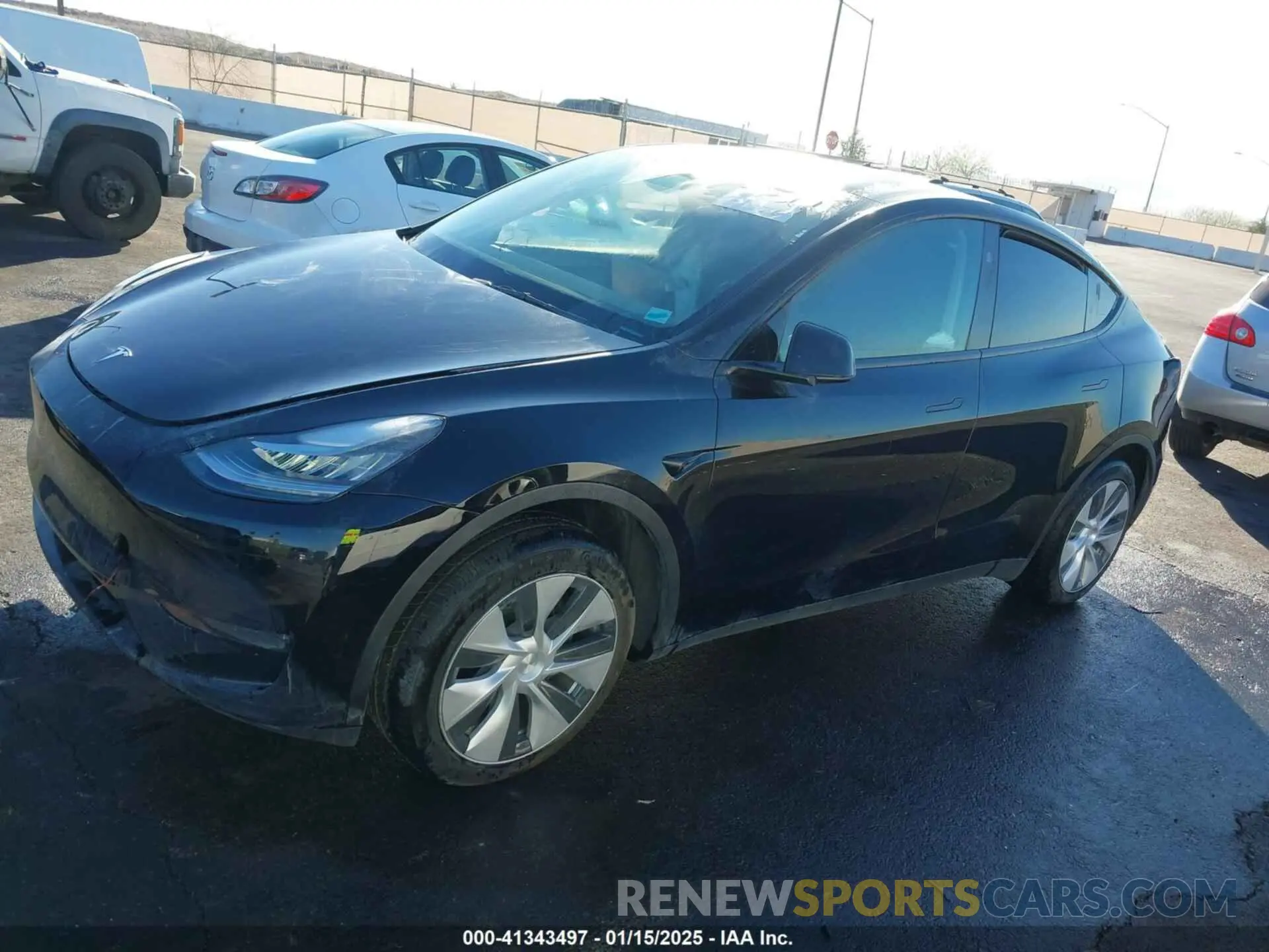 14 Photograph of a damaged car 7SAYGDEE8PA151965 TESLA MODEL Y 2023