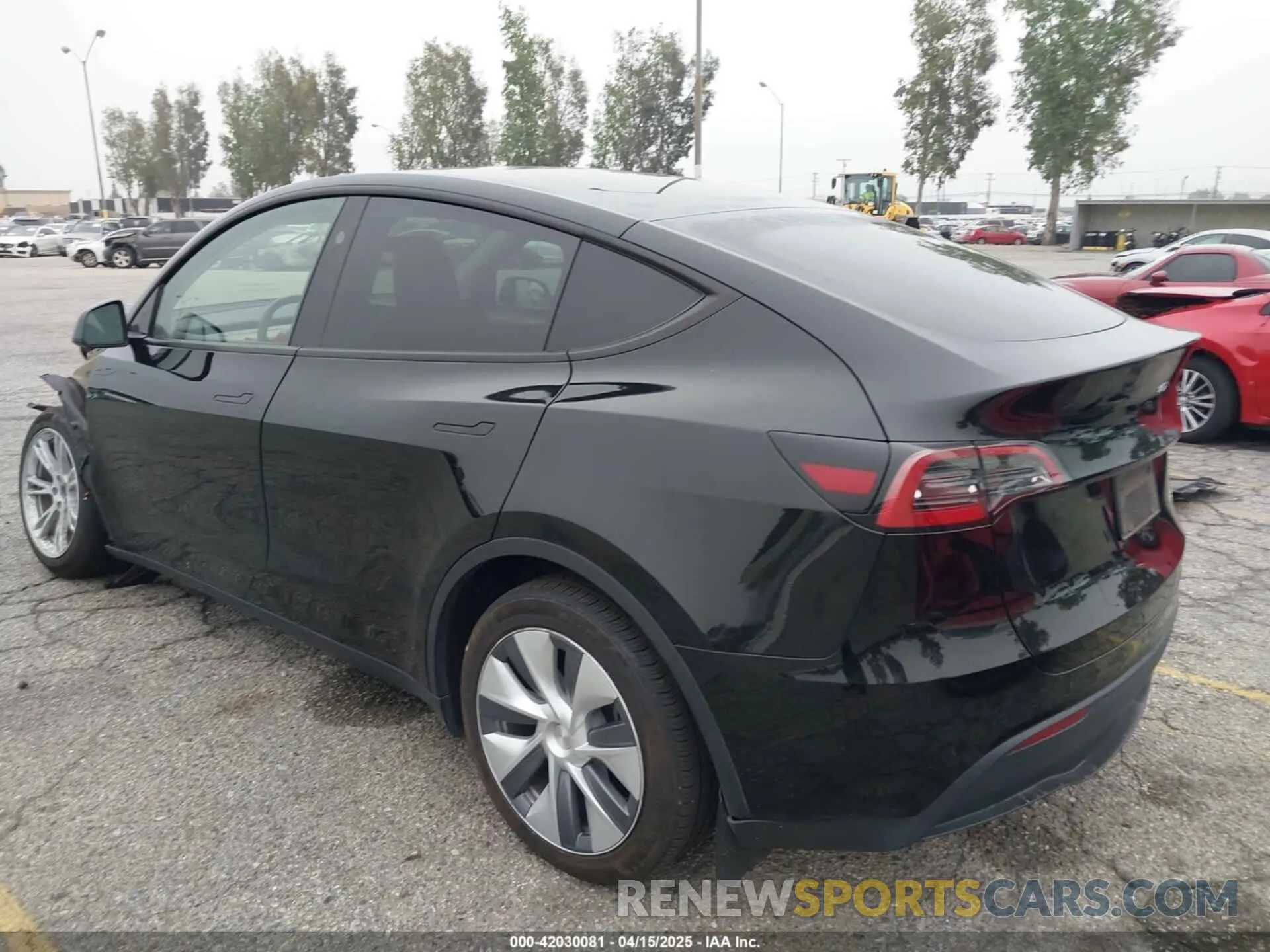 3 Фотография поврежденного автомобиля 7SAYGDEE8PA152338 TESLA MODEL Y 2023