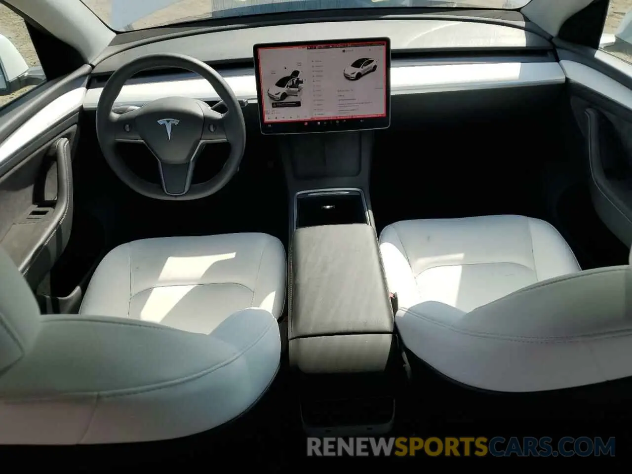8 Photograph of a damaged car 7SAYGDEE8PA168524 TESLA MODEL Y 2023