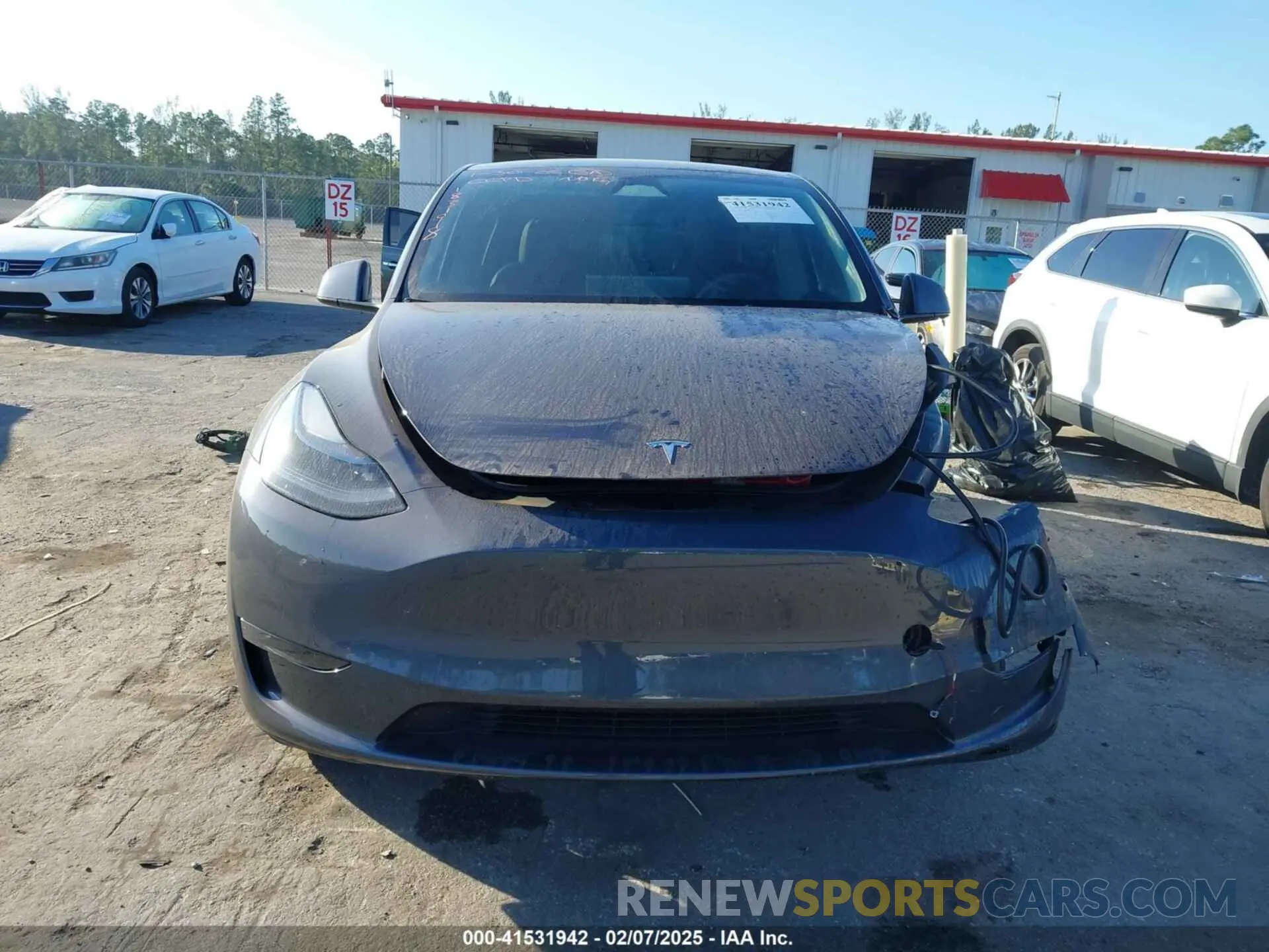11 Фотография поврежденного автомобиля 7SAYGDEE8PA183198 TESLA MODEL Y 2023