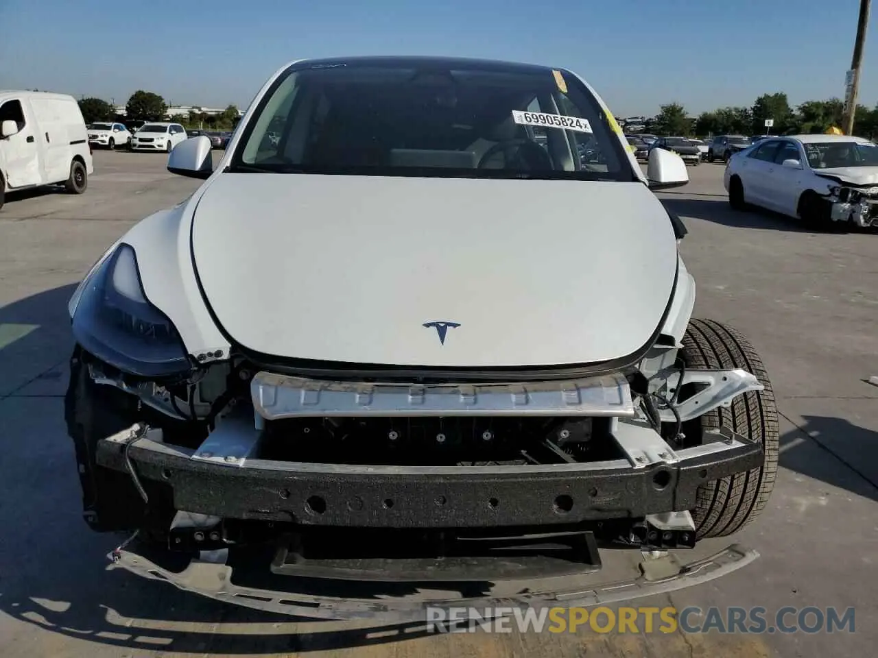 5 Photograph of a damaged car 7SAYGDEE8PA208732 TESLA MODEL Y 2023