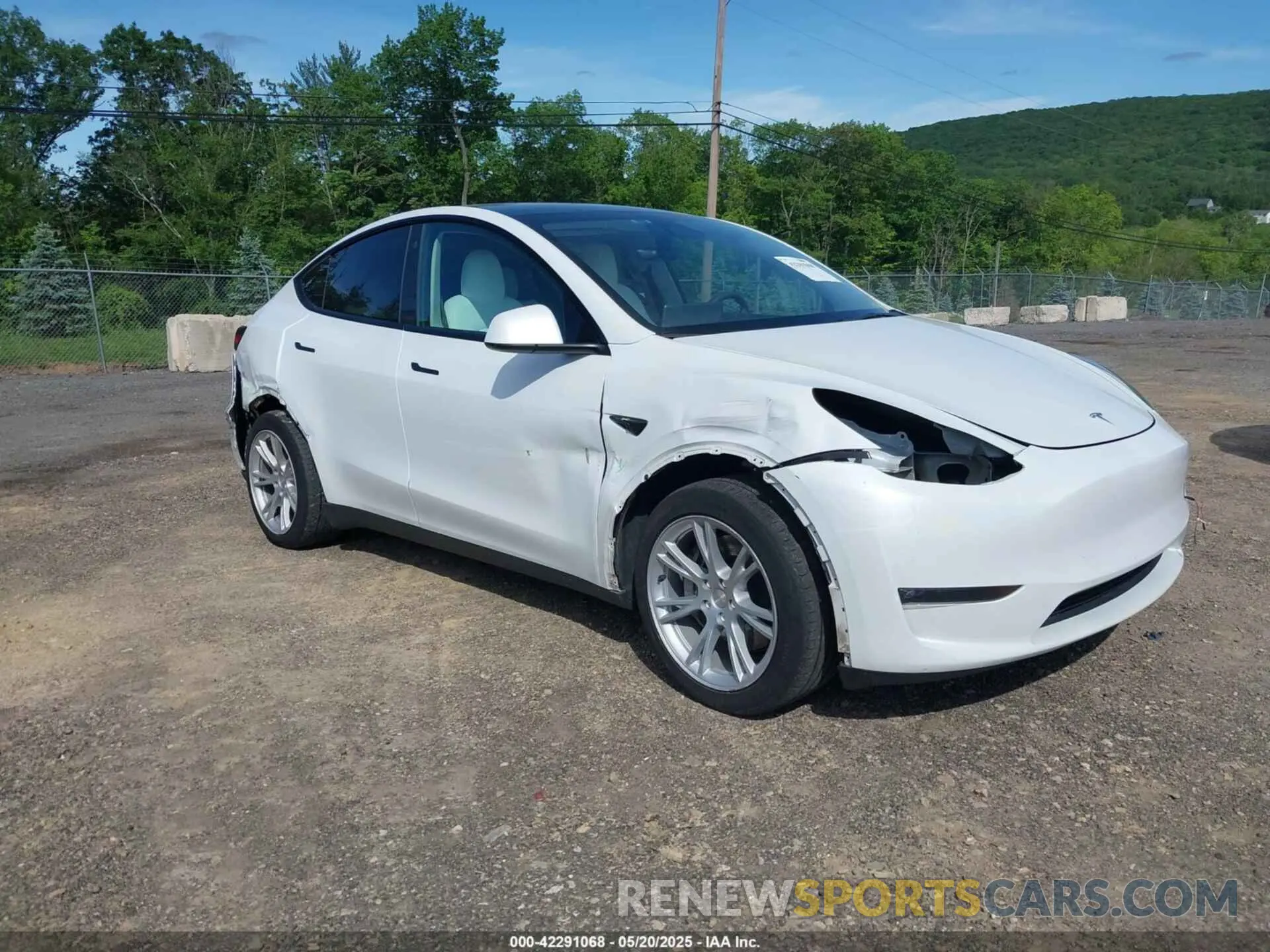 1 Photograph of a damaged car 7SAYGDEE8PF591817 TESLA MODEL Y 2023