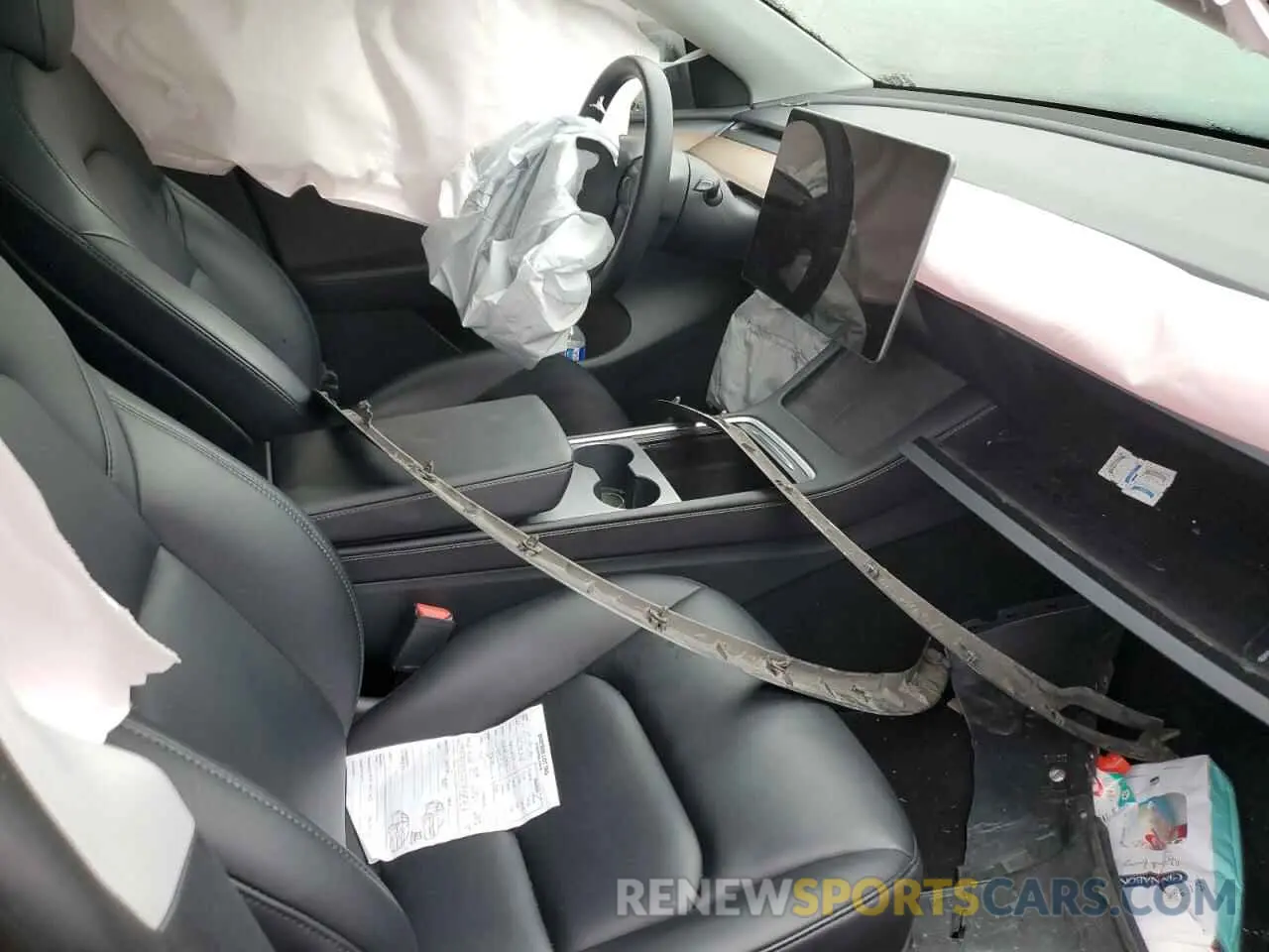 7 Фотография поврежденного автомобиля 7SAYGDEE8PF592918 TESLA MODEL Y 2023
