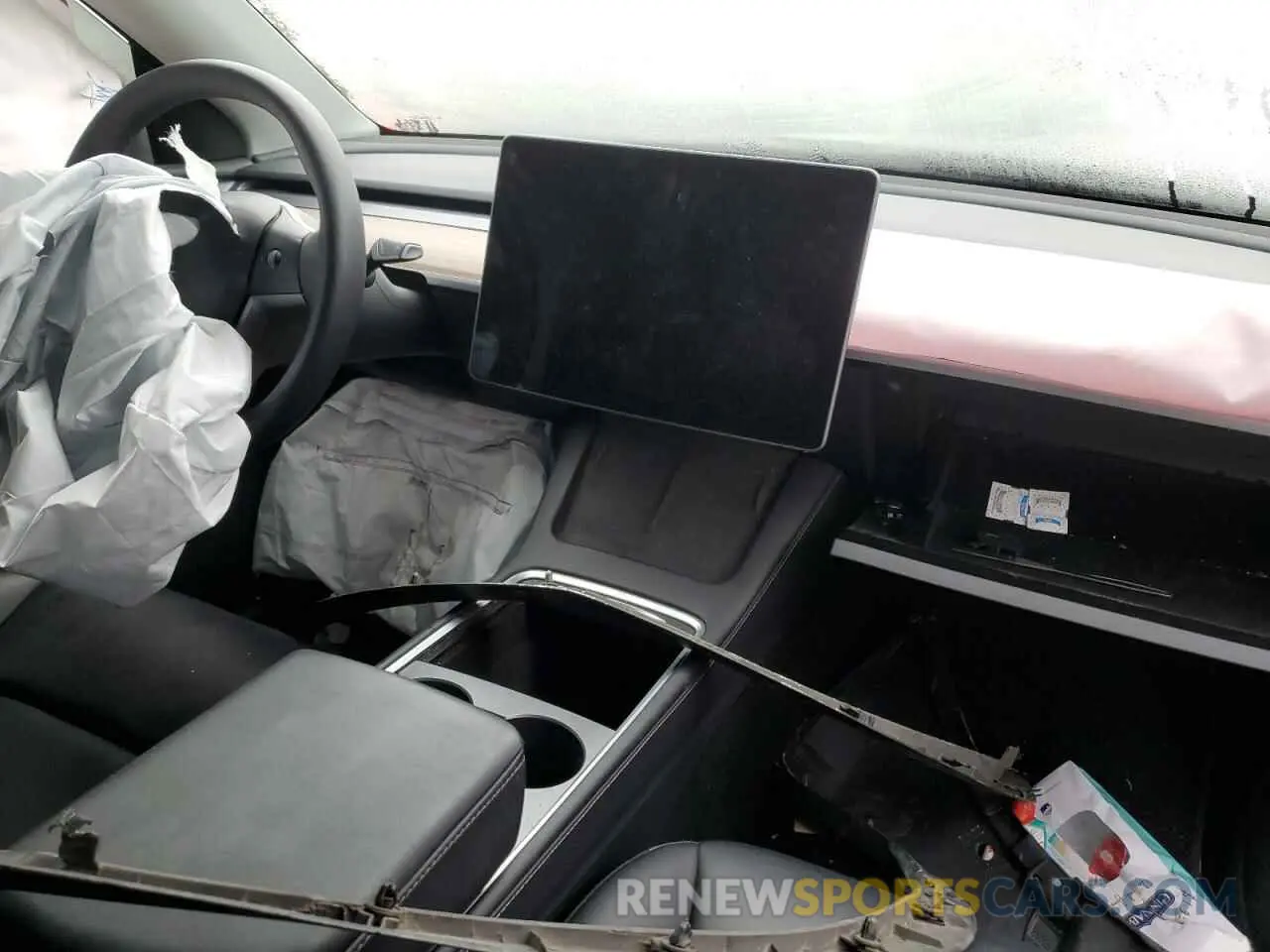 8 Фотография поврежденного автомобиля 7SAYGDEE8PF592918 TESLA MODEL Y 2023