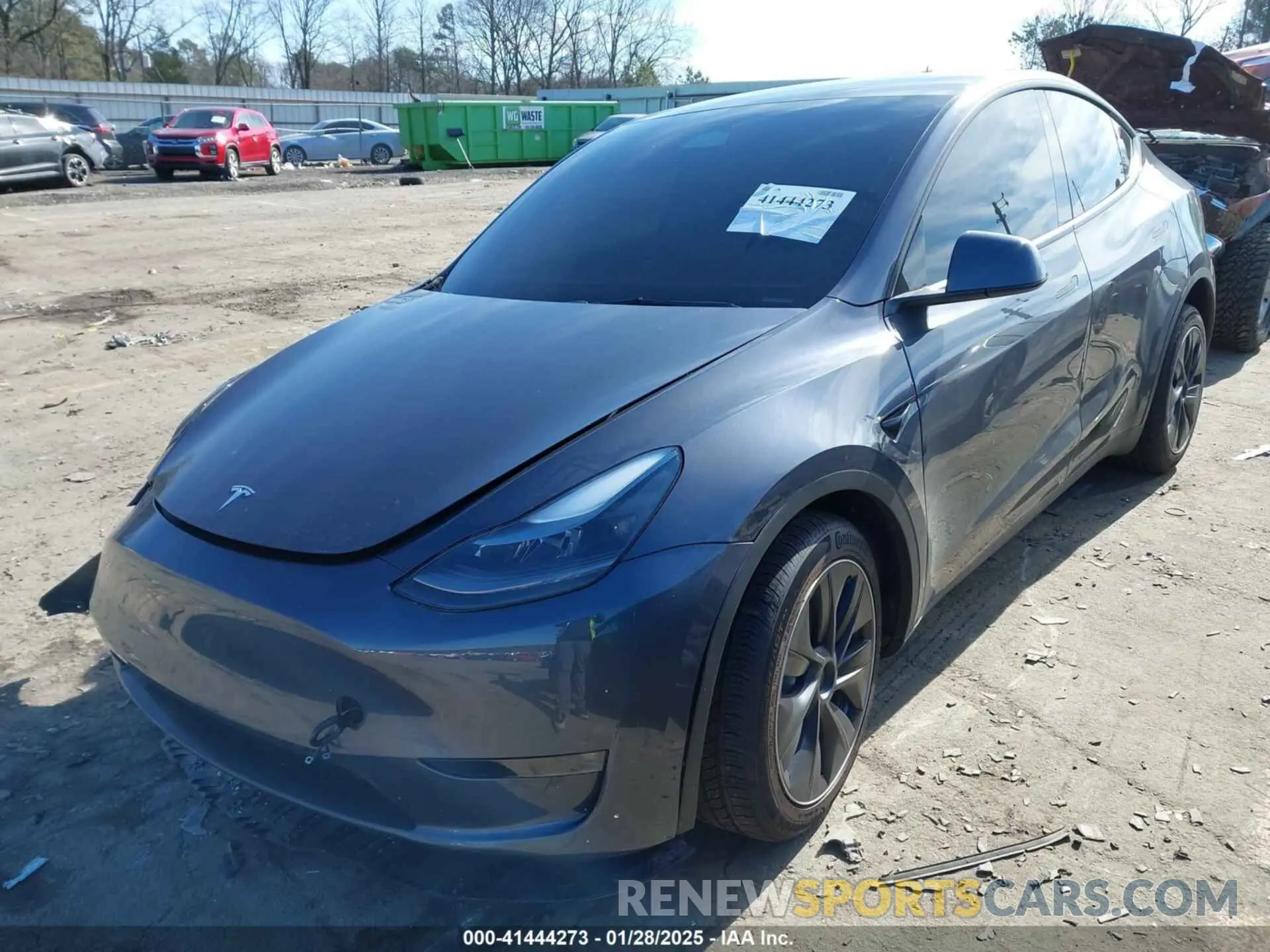 2 Photograph of a damaged car 7SAYGDEE8PF619907 TESLA MODEL Y 2023